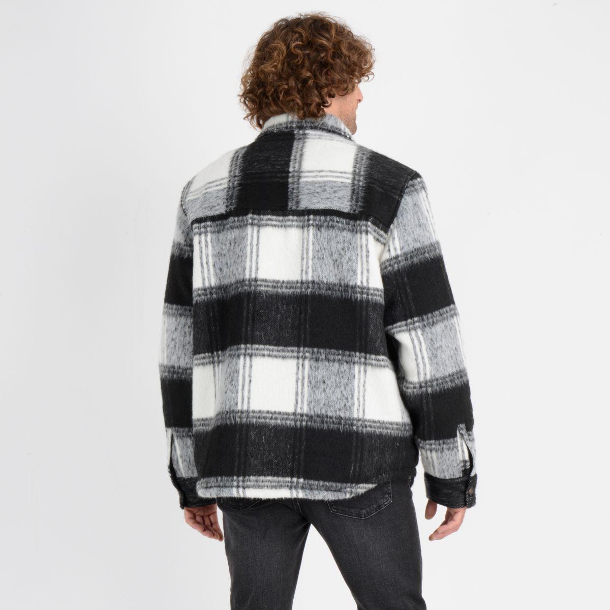 CHAQUETA LODGE SHERPA NEGRO-1