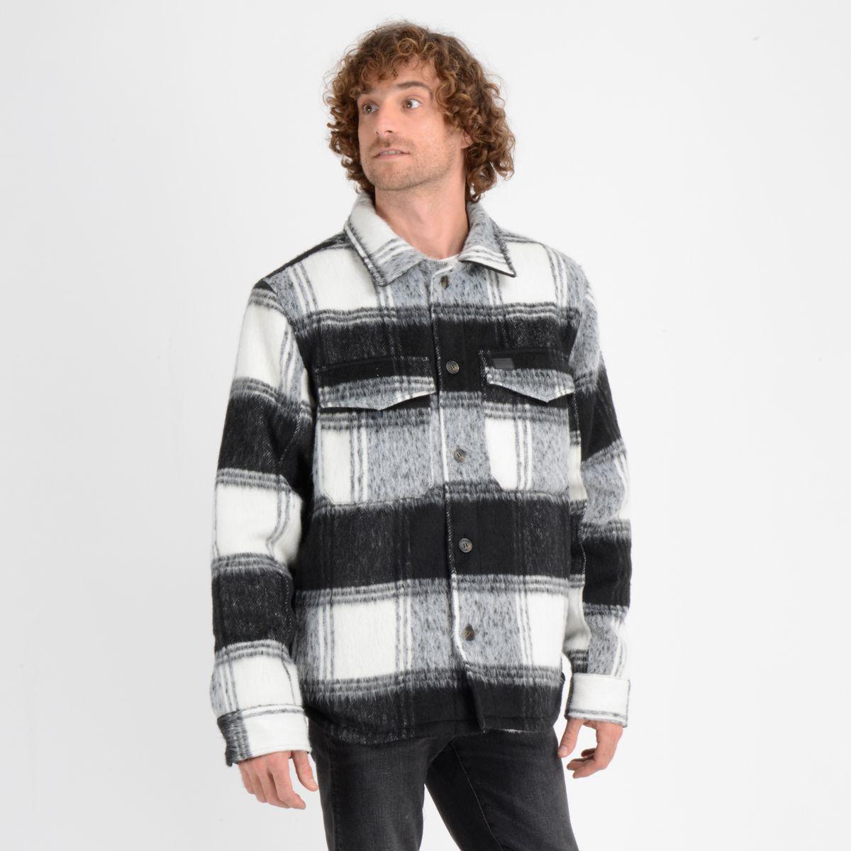 CHAQUETA LODGE SHERPA NEGRO-2