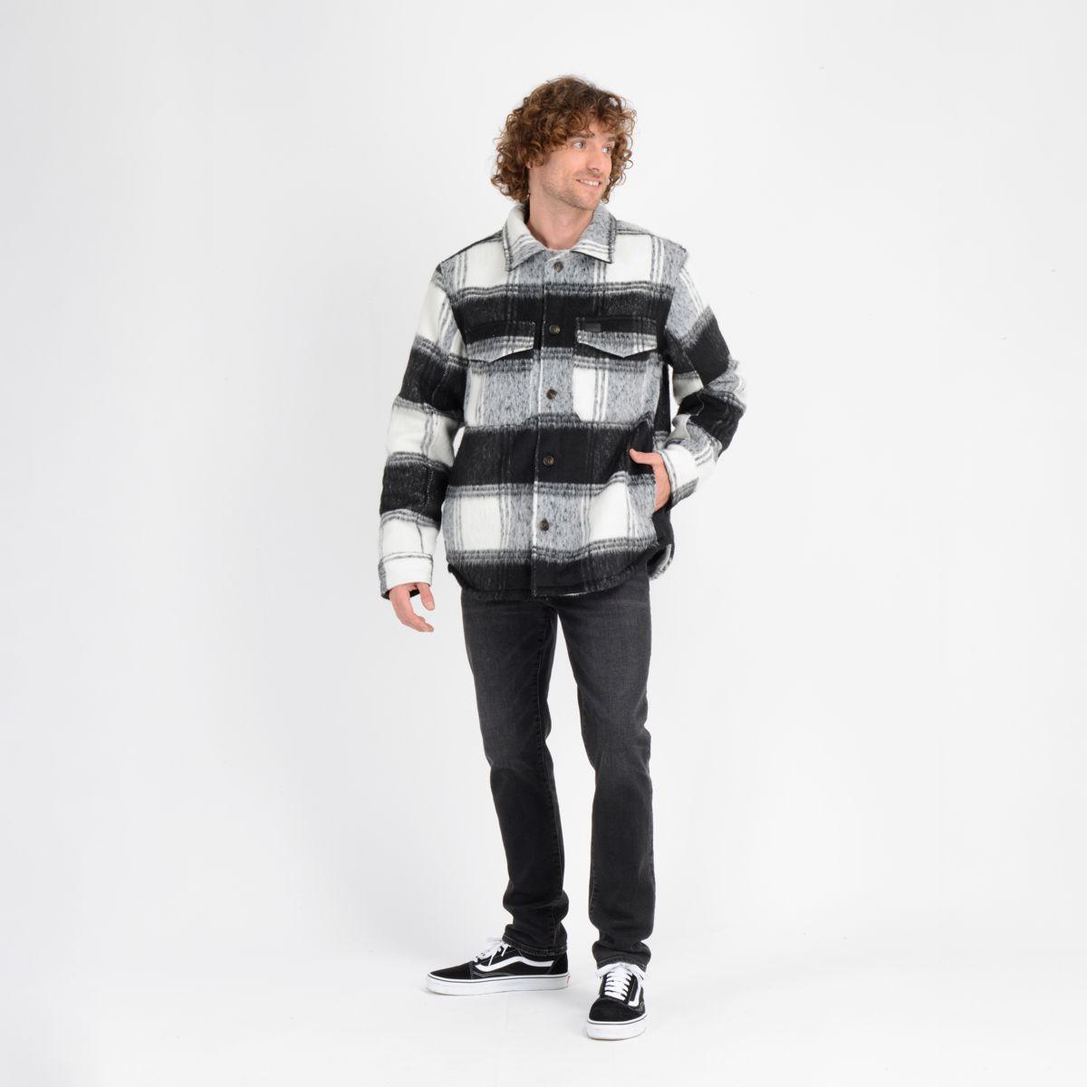 CHAQUETA LODGE SHERPA NEGRO-3