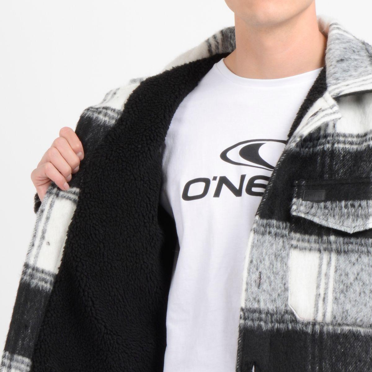 CHAQUETA LODGE SHERPA NEGRO-4