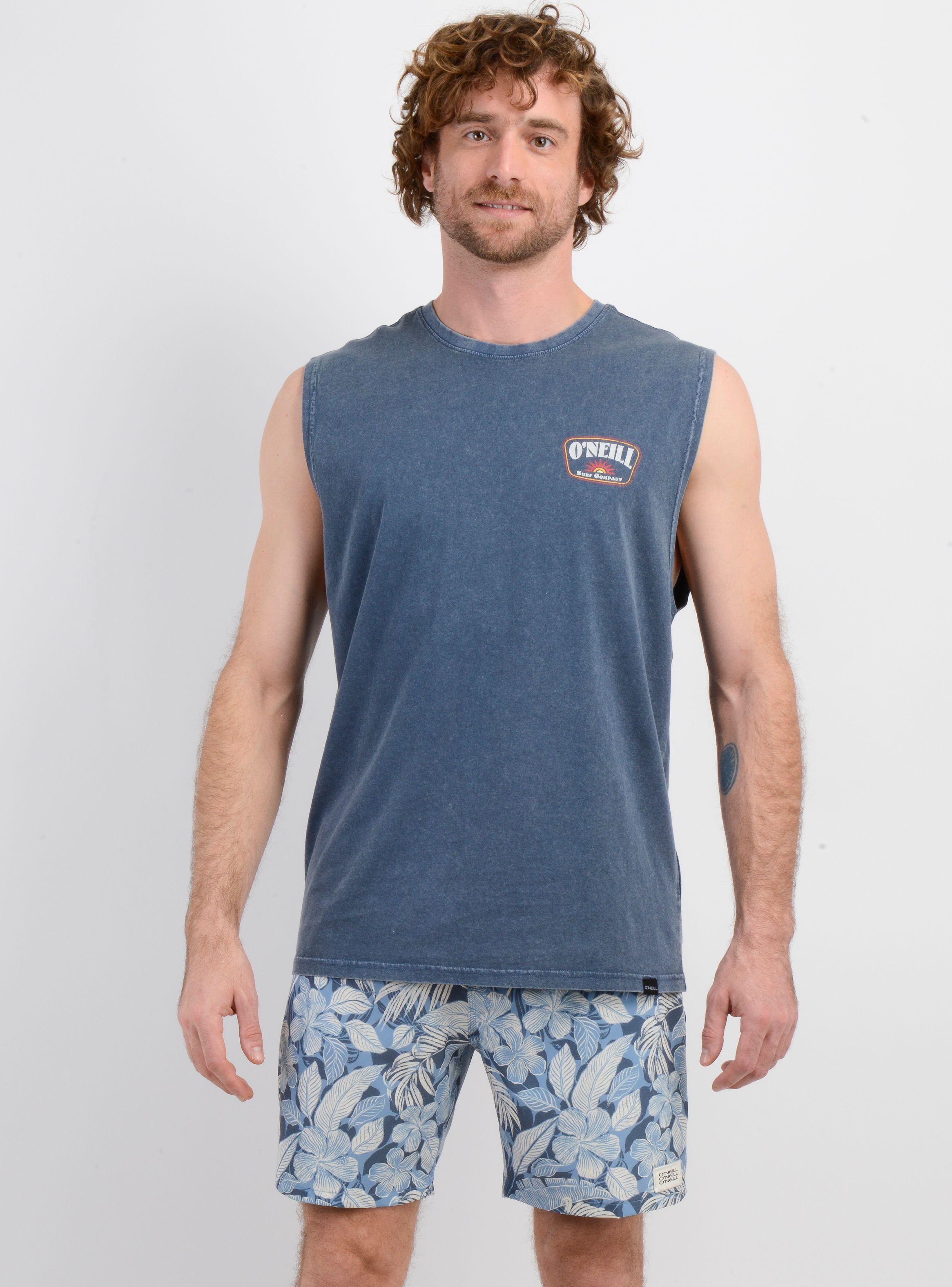 POLERA SIN MANGAS SUN SET AZUL-0