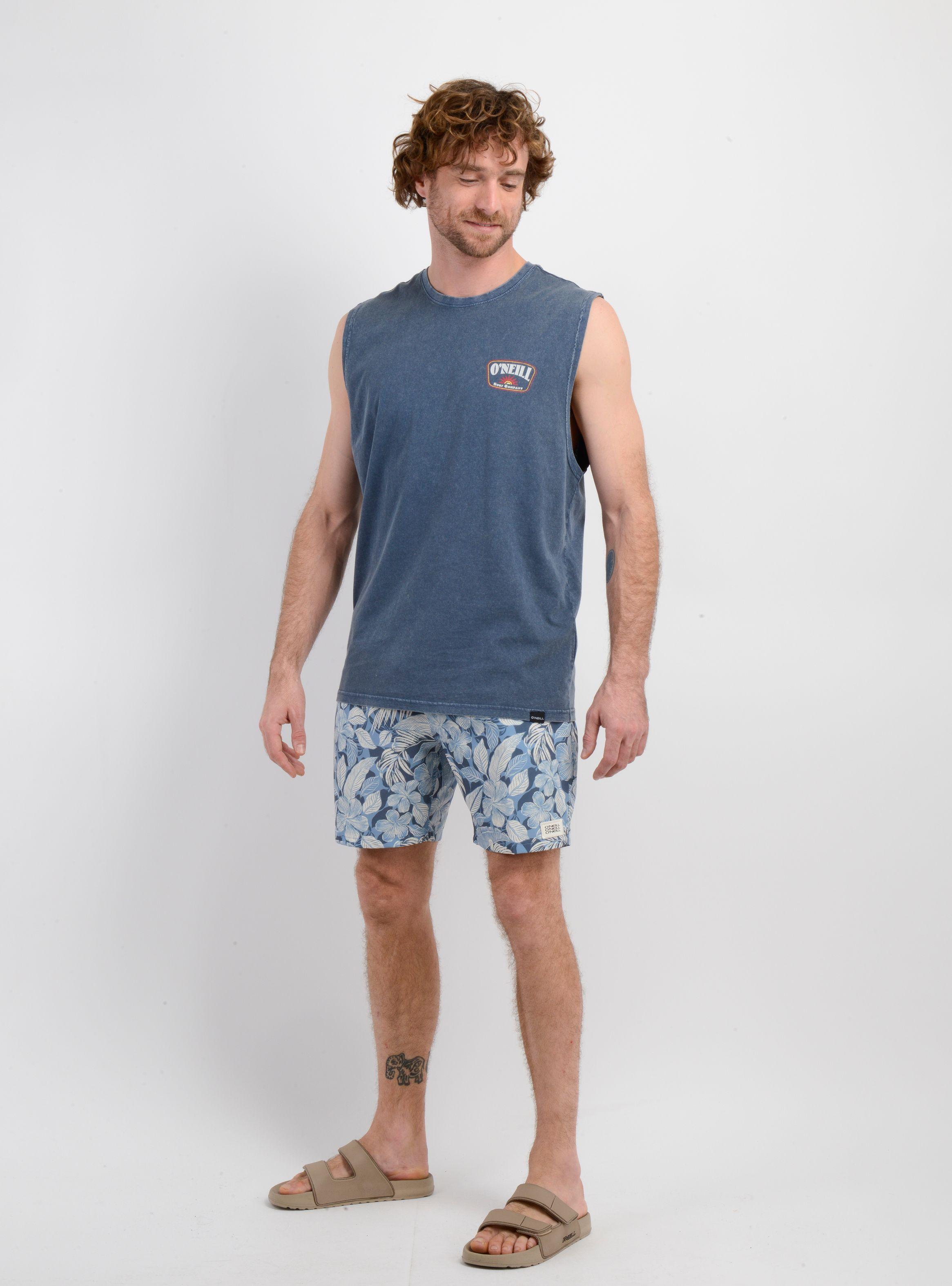 POLERA SIN MANGAS SUN SET AZUL-2