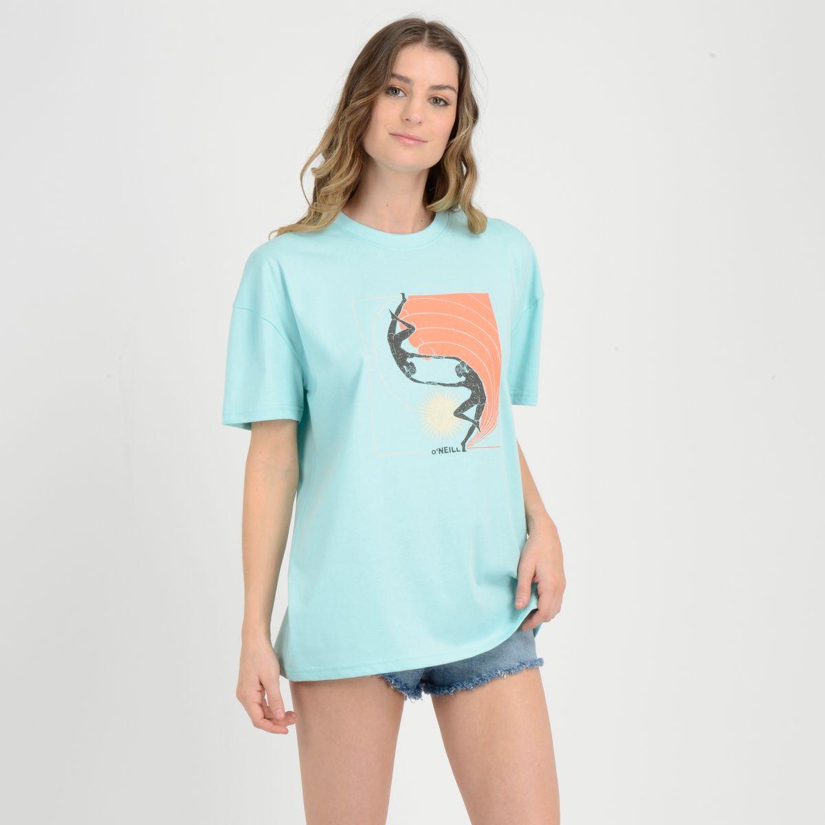 POLERA MANGA CORTA BLUSH  AZUL CLARO-1