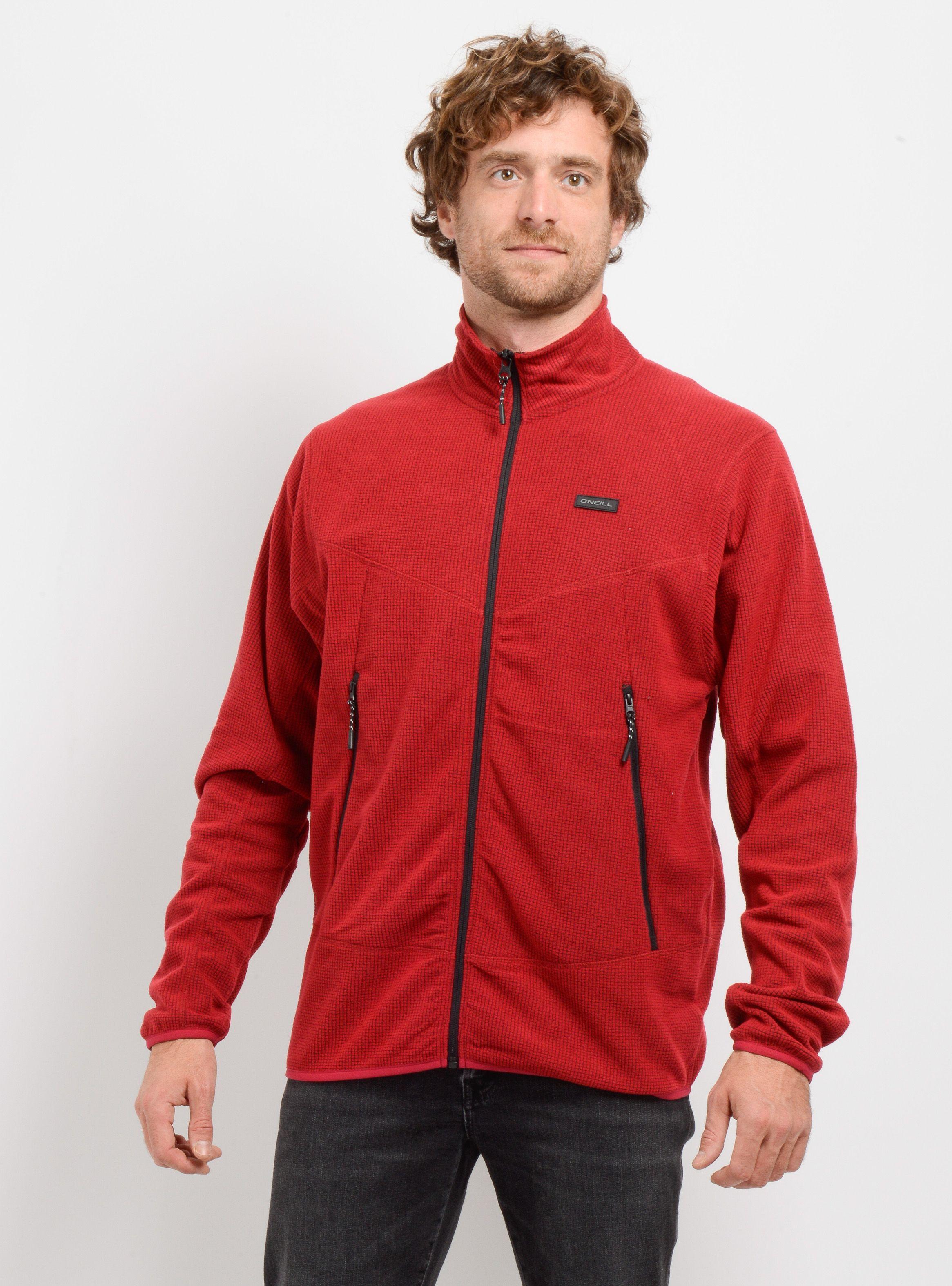 POLERON POLAR STEADDY  ROJO OSCURO-0
