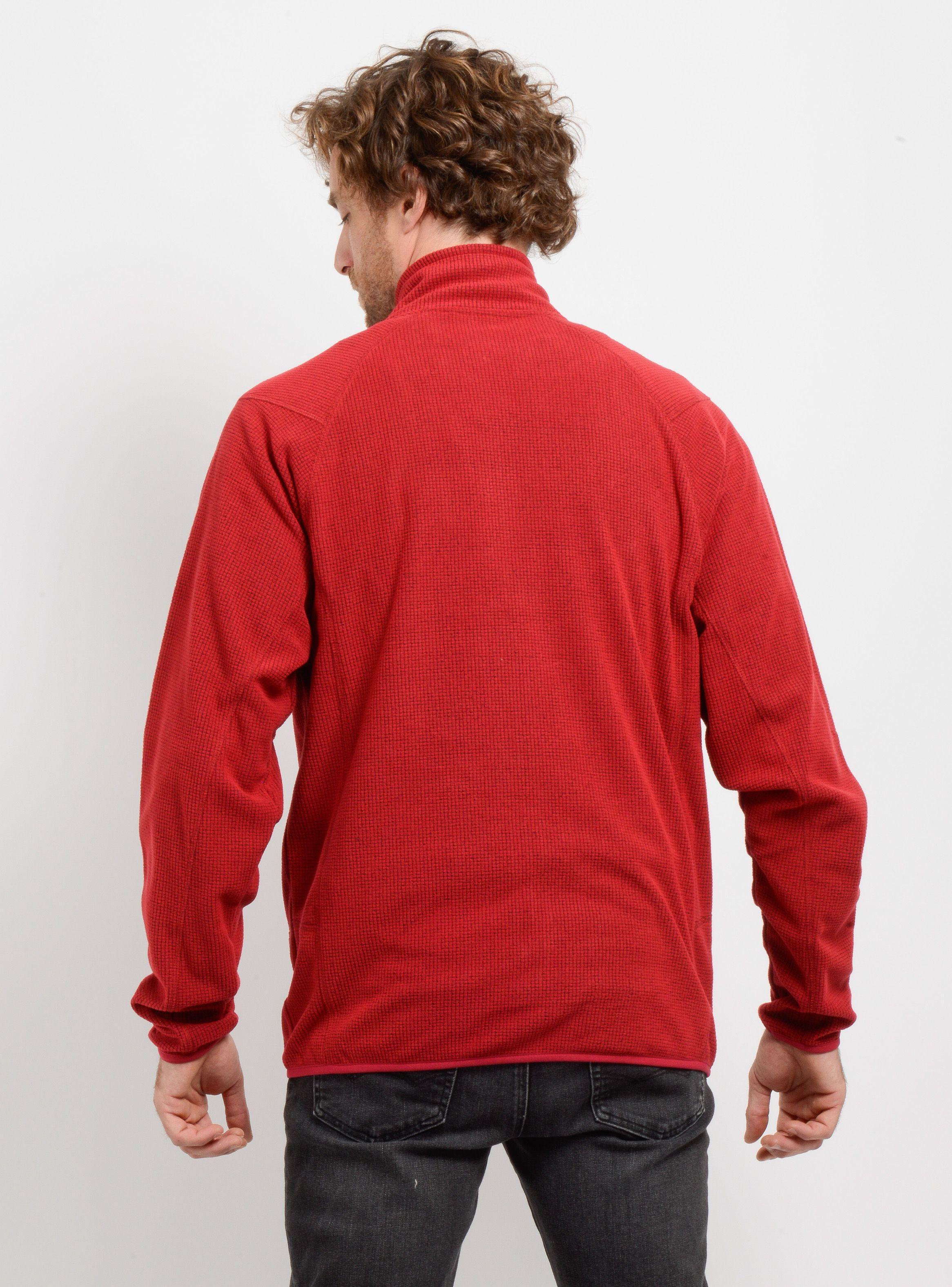POLERON POLAR STEADDY  ROJO OSCURO-1