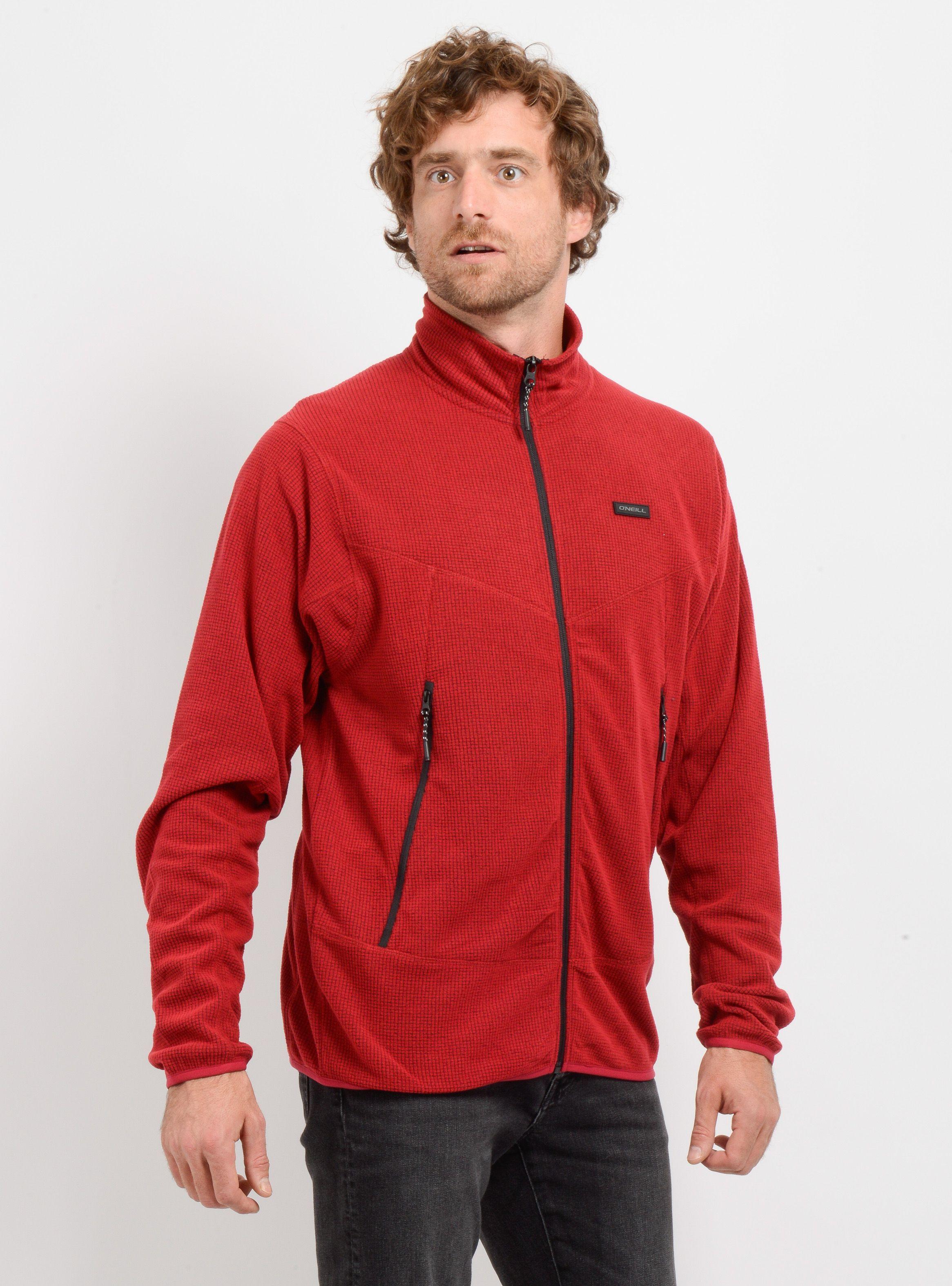 POLERON POLAR STEADDY  ROJO OSCURO-3