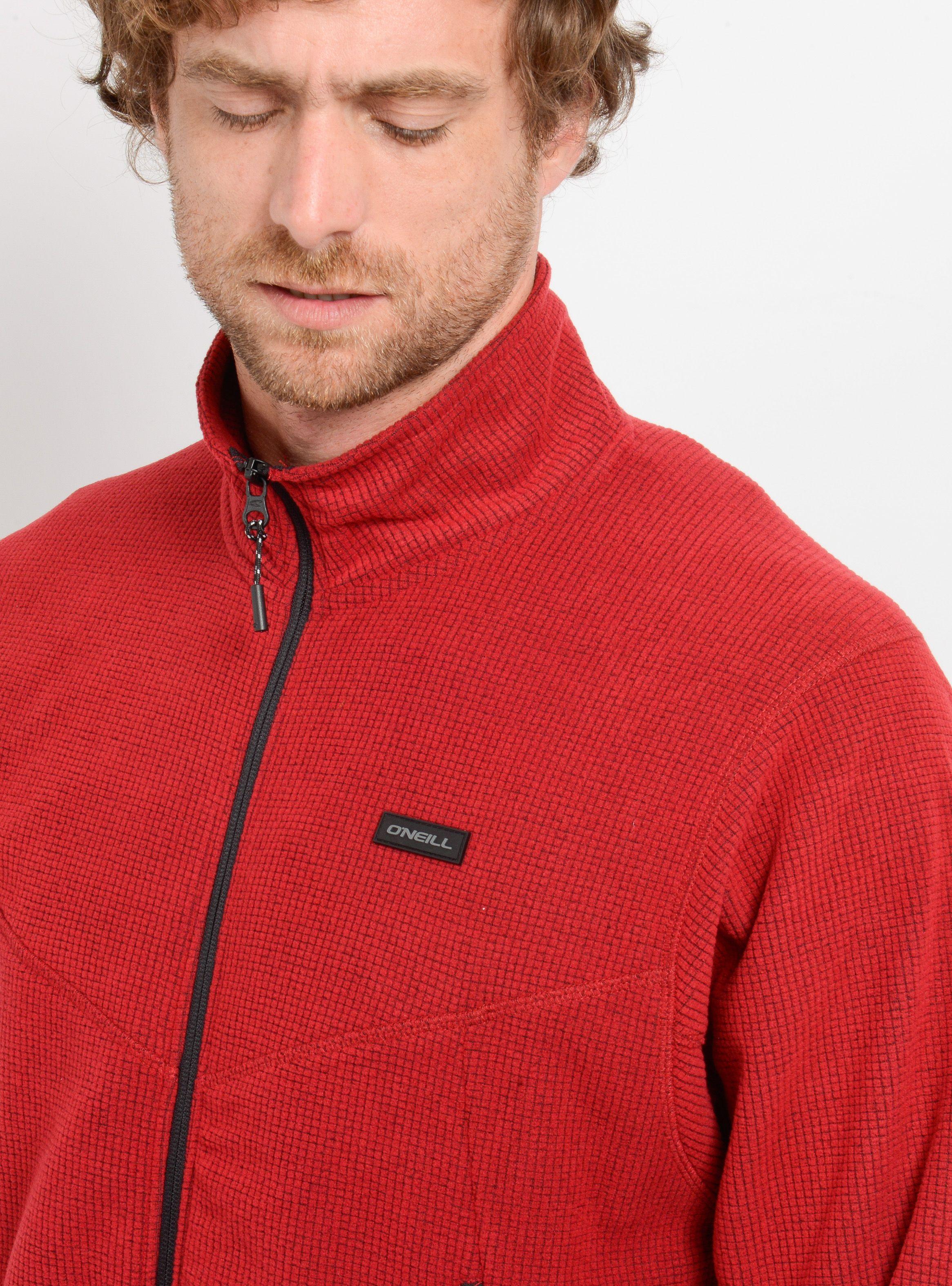 POLERON POLAR STEADDY  ROJO OSCURO-4