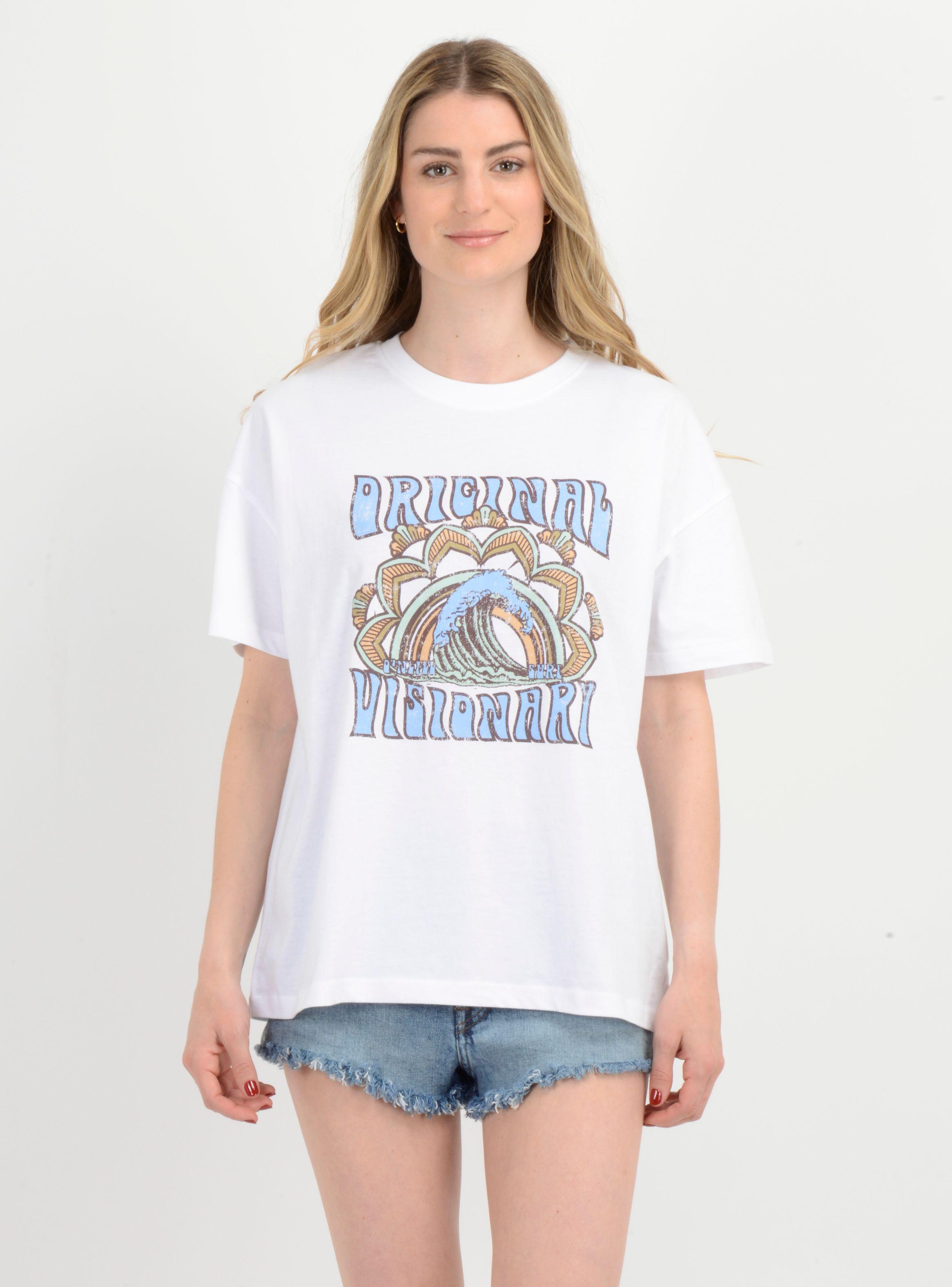 POLERA MANGA CORTA WAVE MANDALA  BLANCO-0