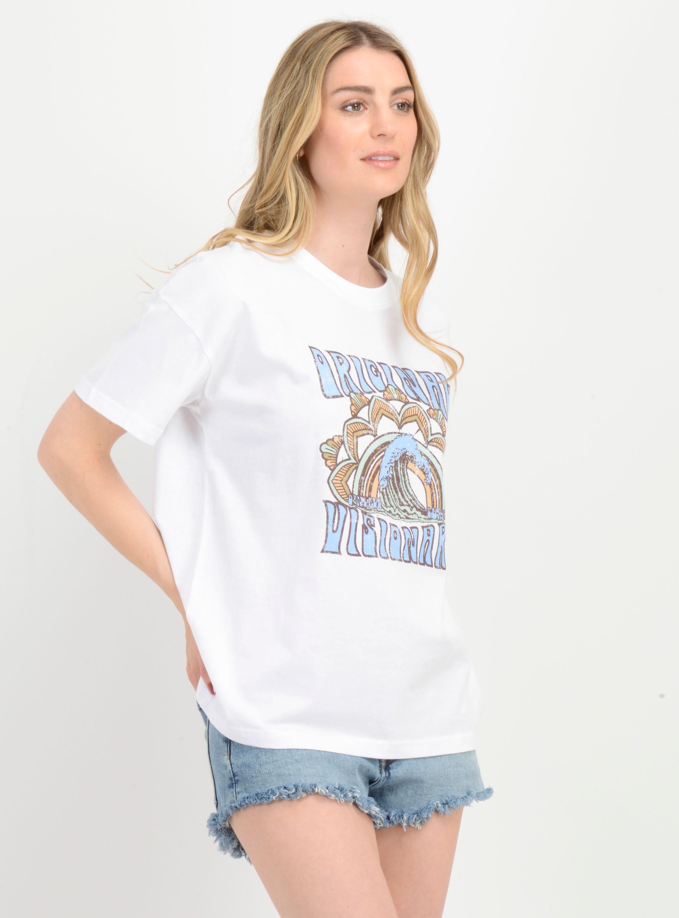 POLERA MANGA CORTA WAVE MANDALA  BLANCO-3