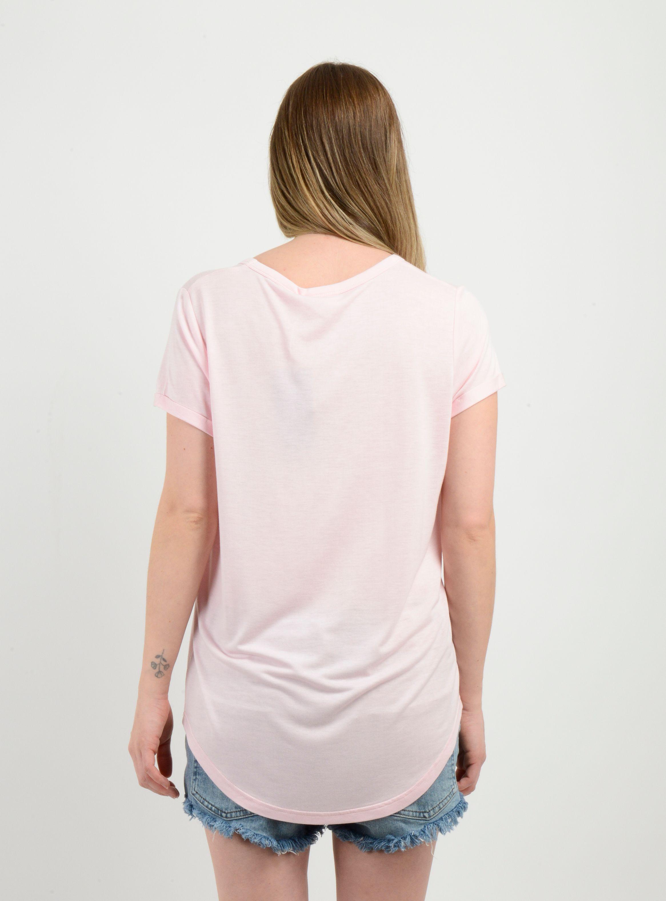 POLERA MANGA CORTA ESSENTIAL II ROSADO-1