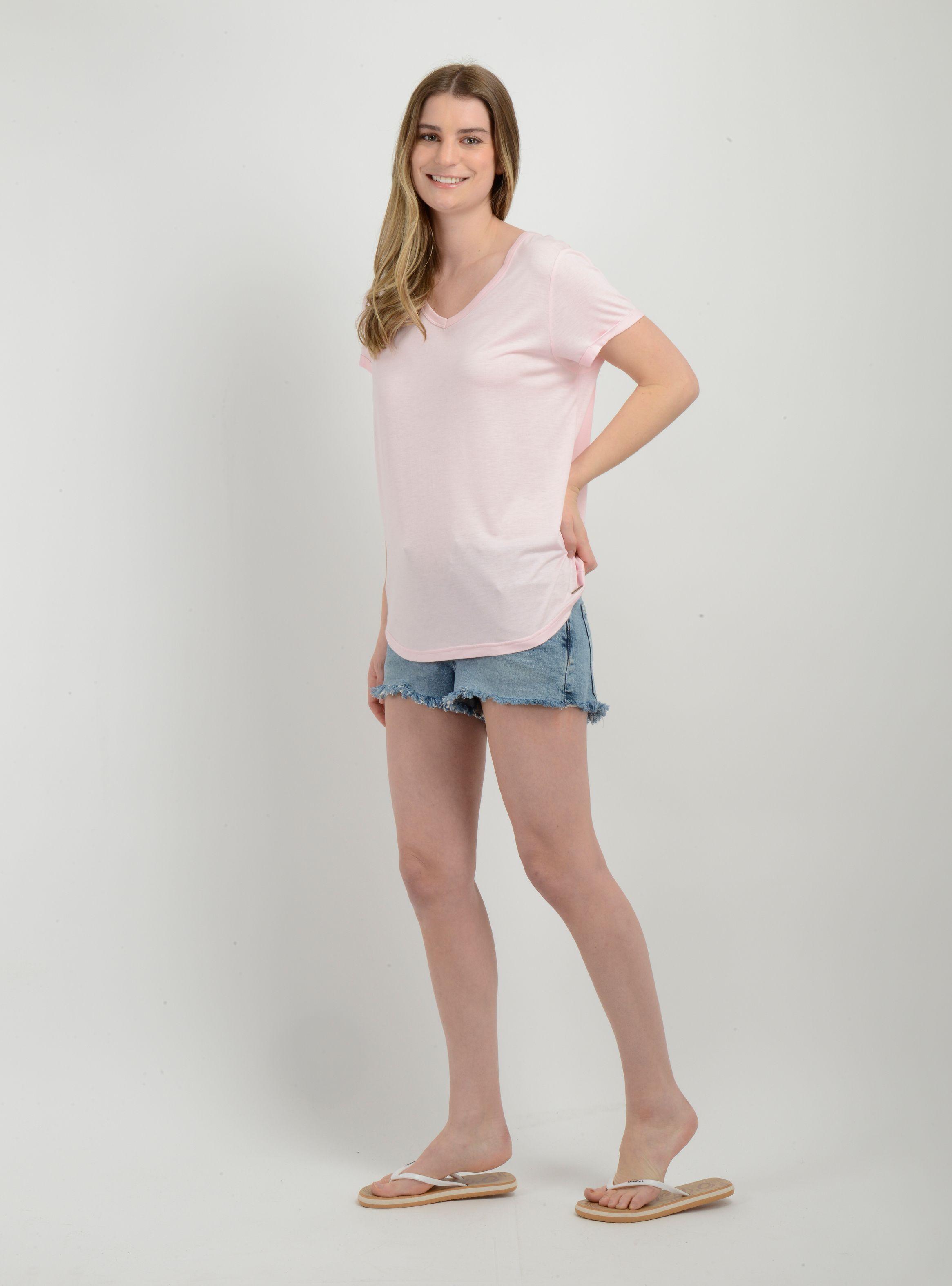 POLERA MANGA CORTA ESSENTIAL II ROSADO-2