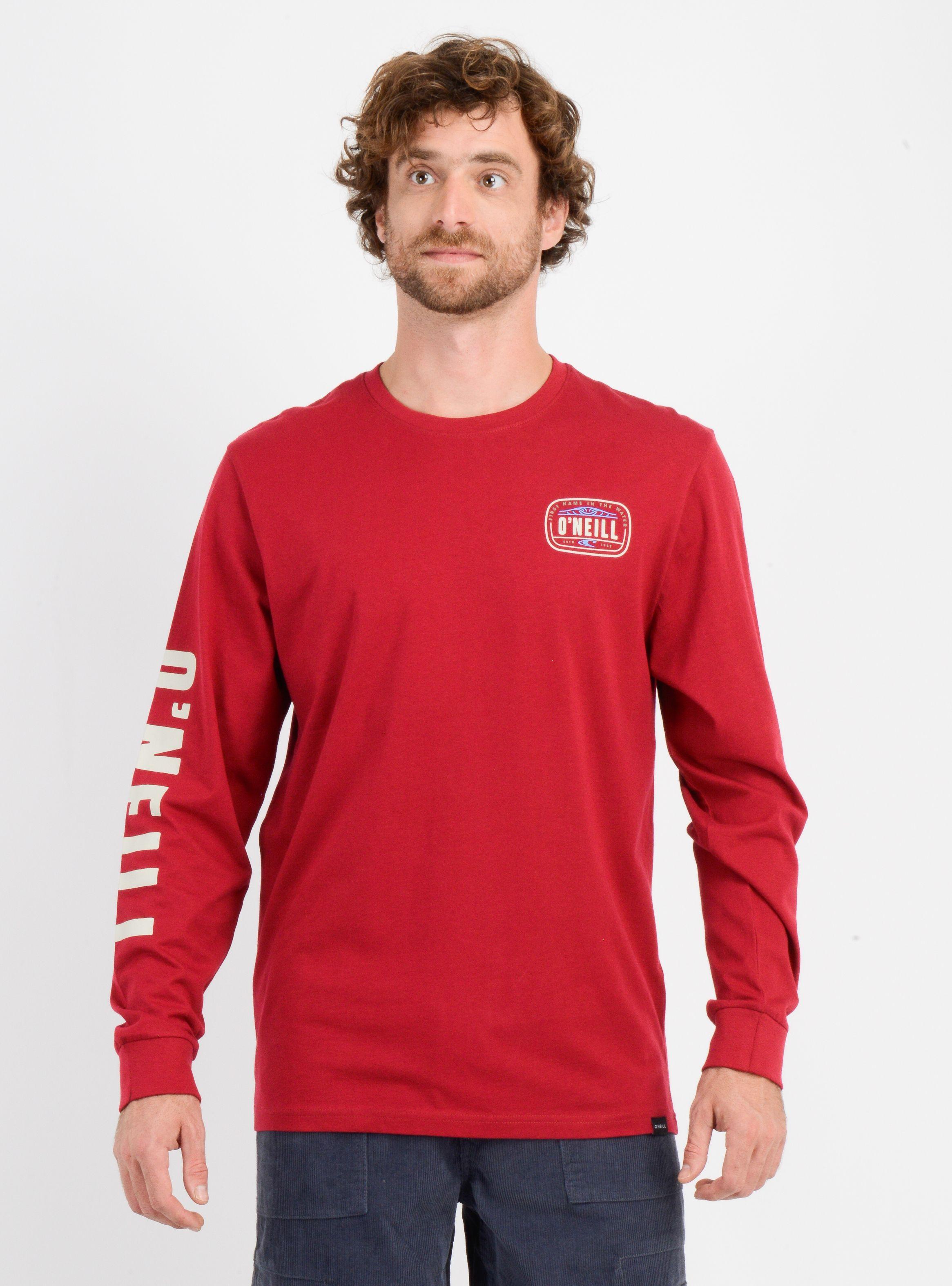 POLERA MANGA LARGA EVENTIDE  ROJO OSCURO-0
