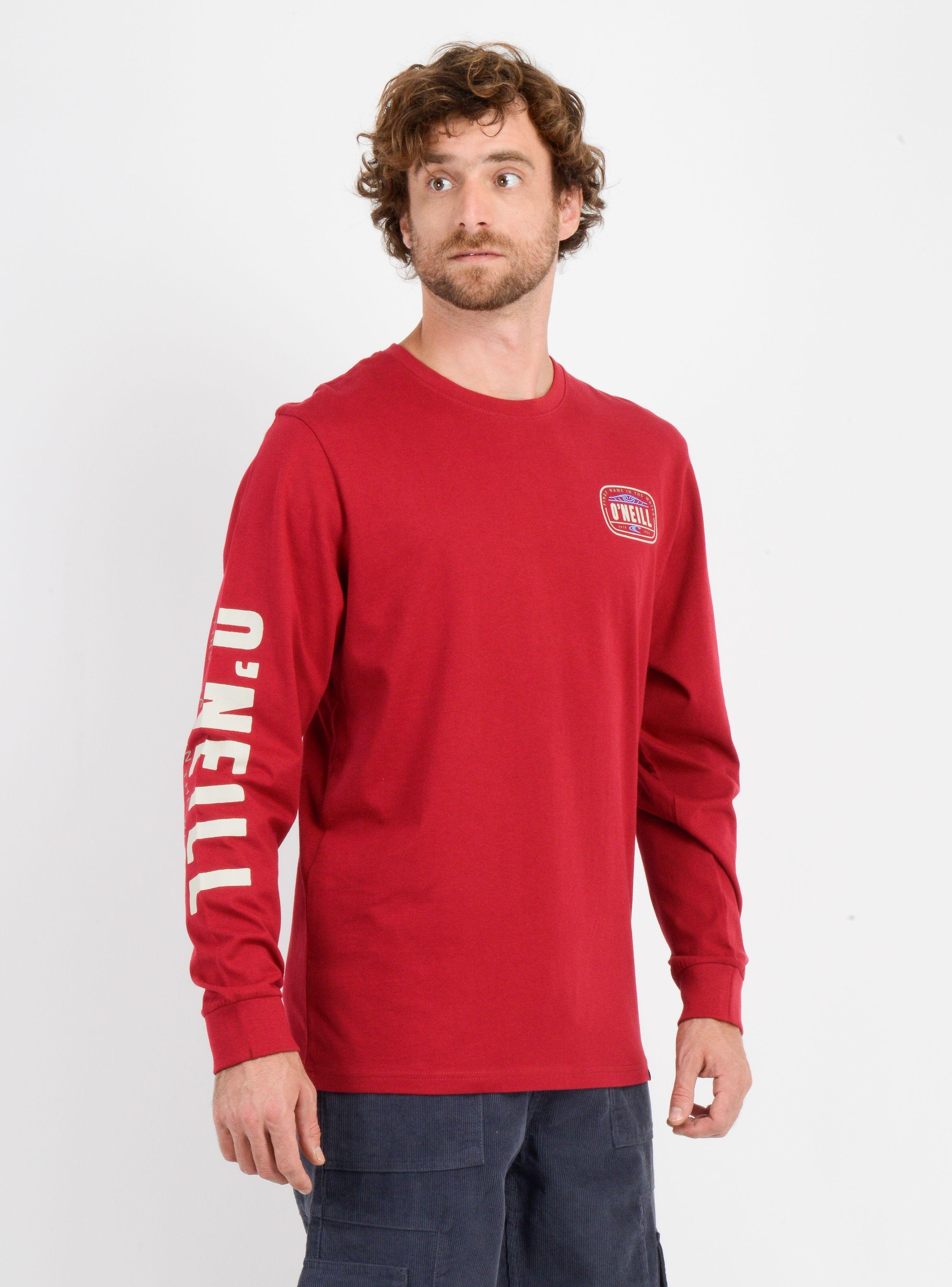 POLERA MANGA LARGA EVENTIDE  ROJO OSCURO-3