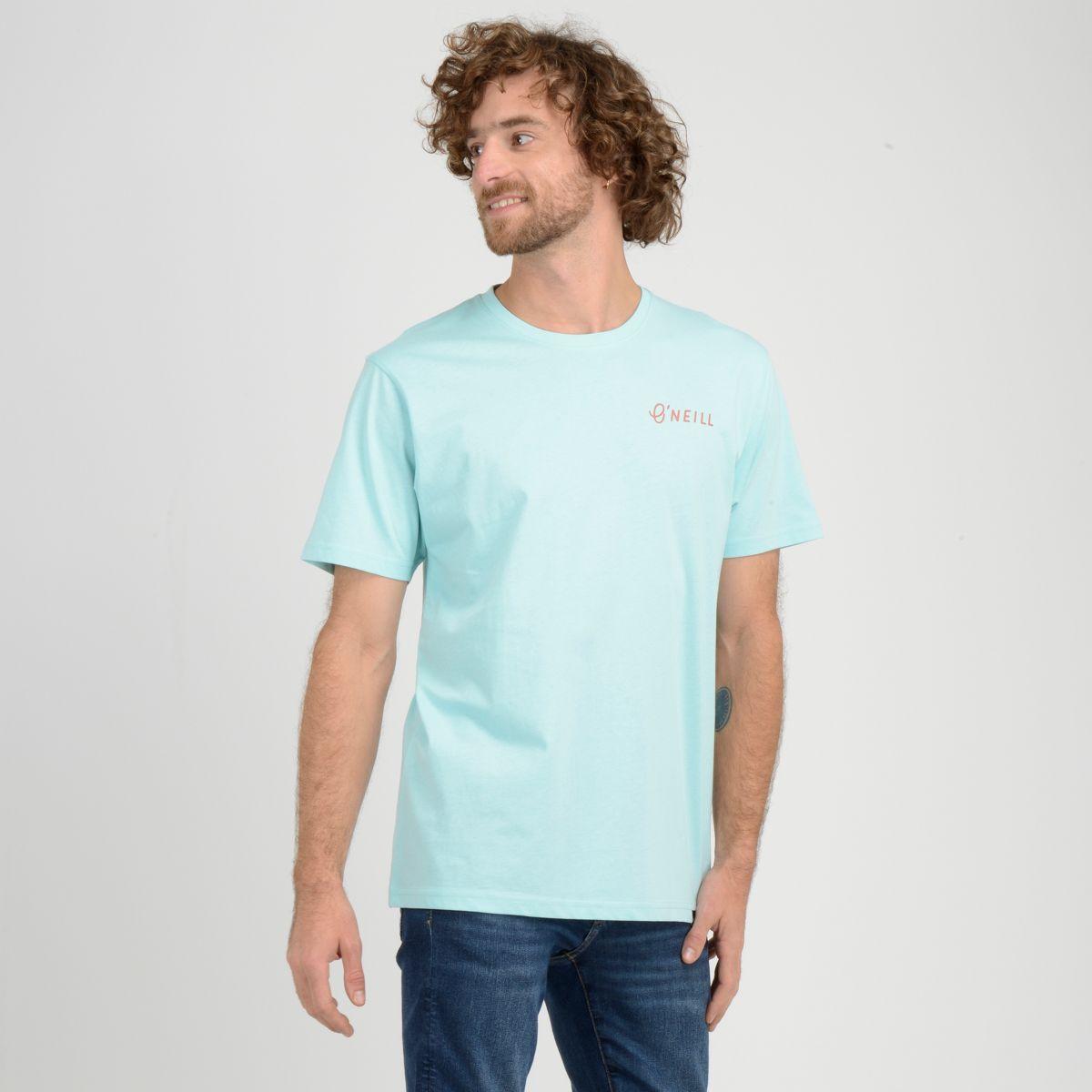 POLERA MANGA CORTA COAST  AZUL CLARO-1