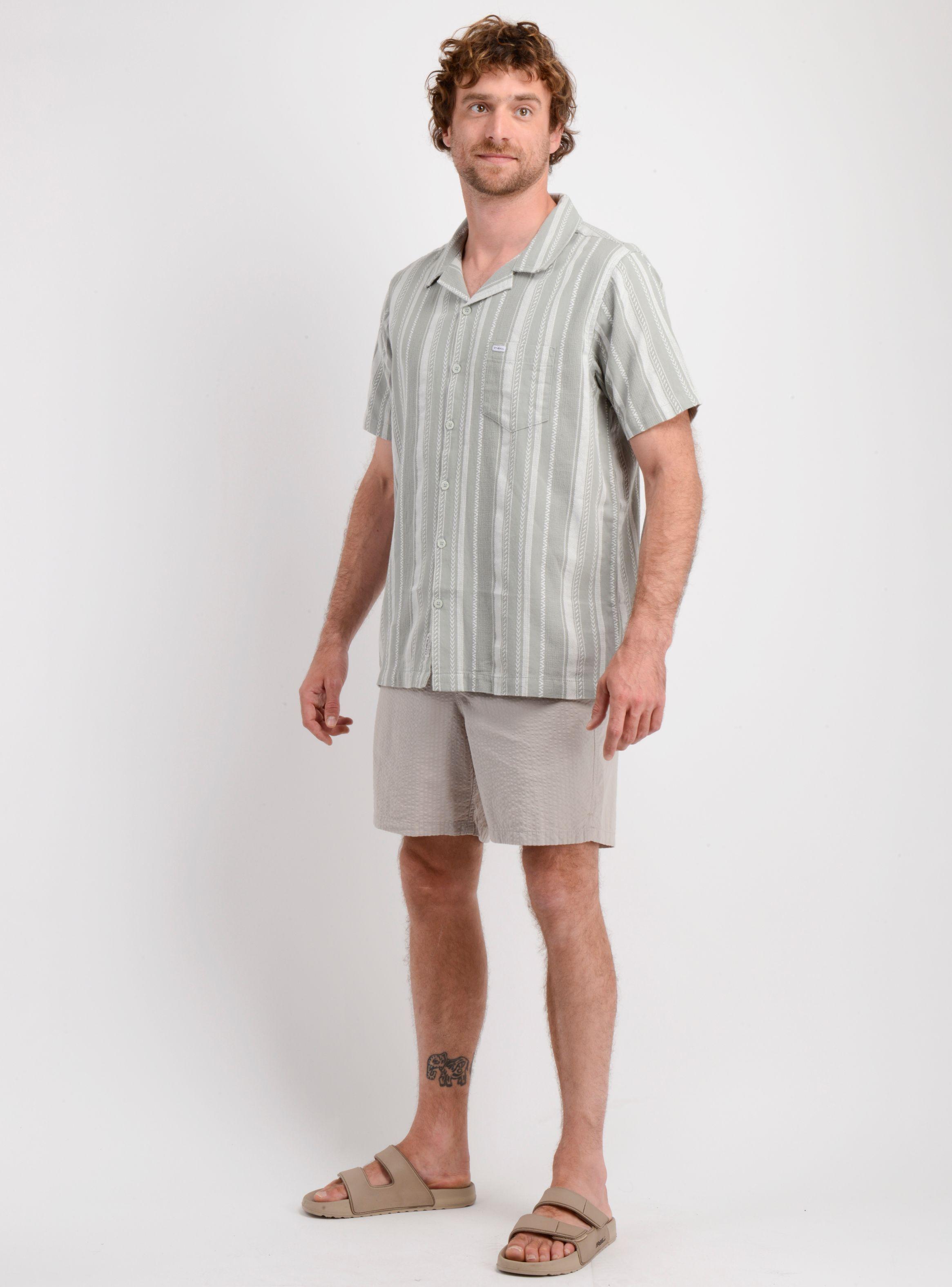 CAMISA MANGA CORTA REED VERDE CLARO-2