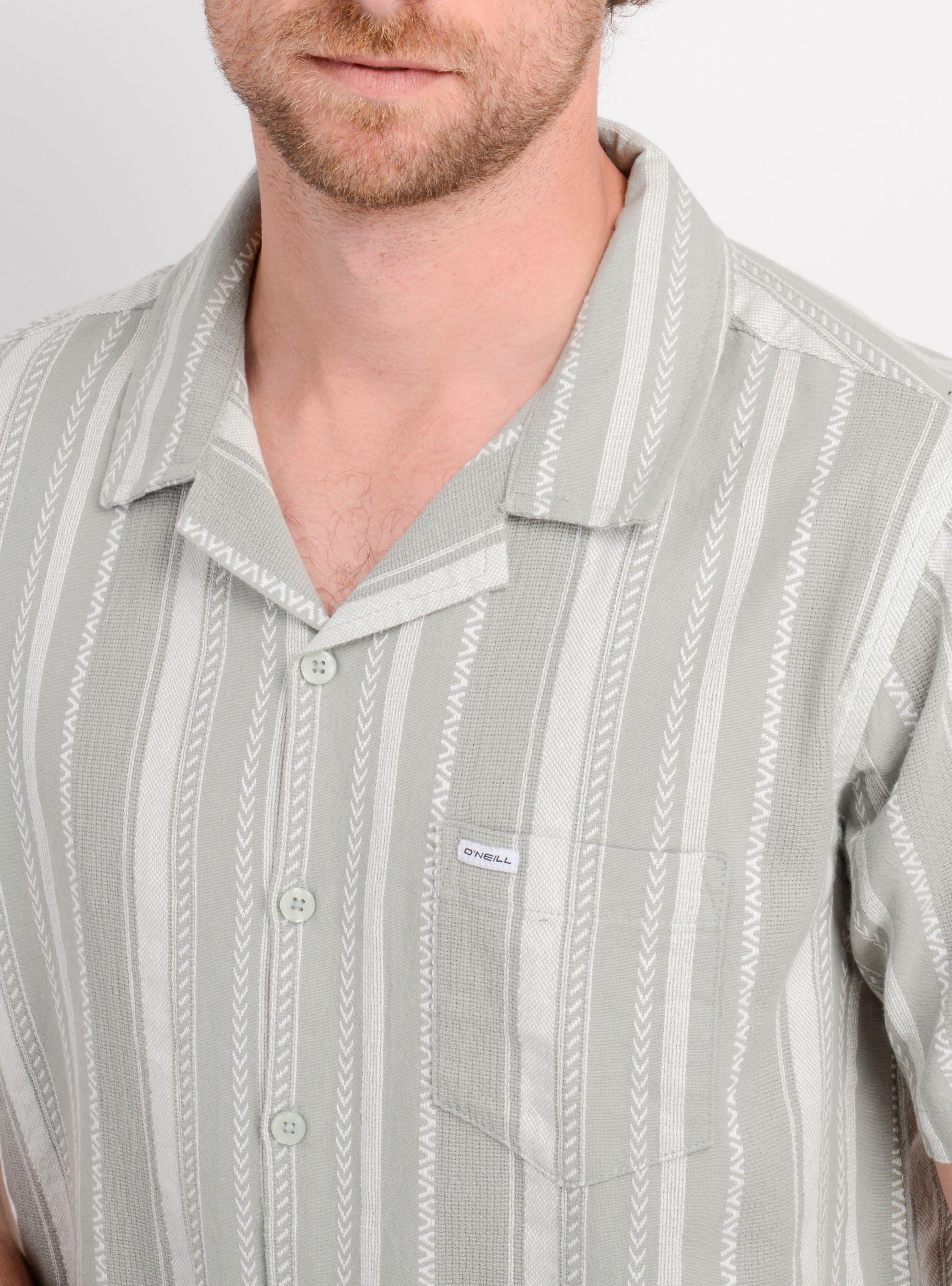 CAMISA MANGA CORTA REED VERDE CLARO-4