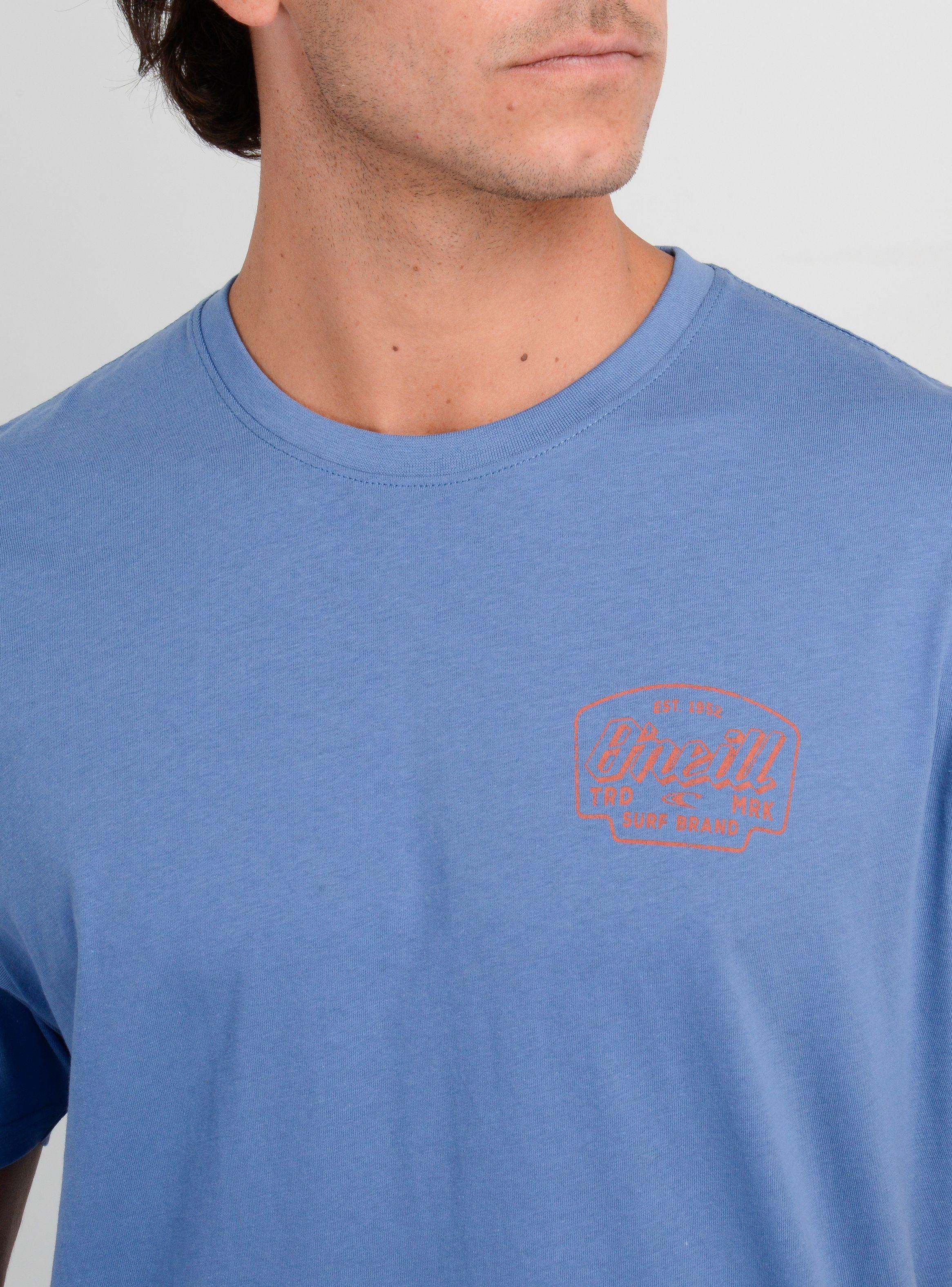 POLERA MANGA CORTA LOCK SMITH  AZUL-4