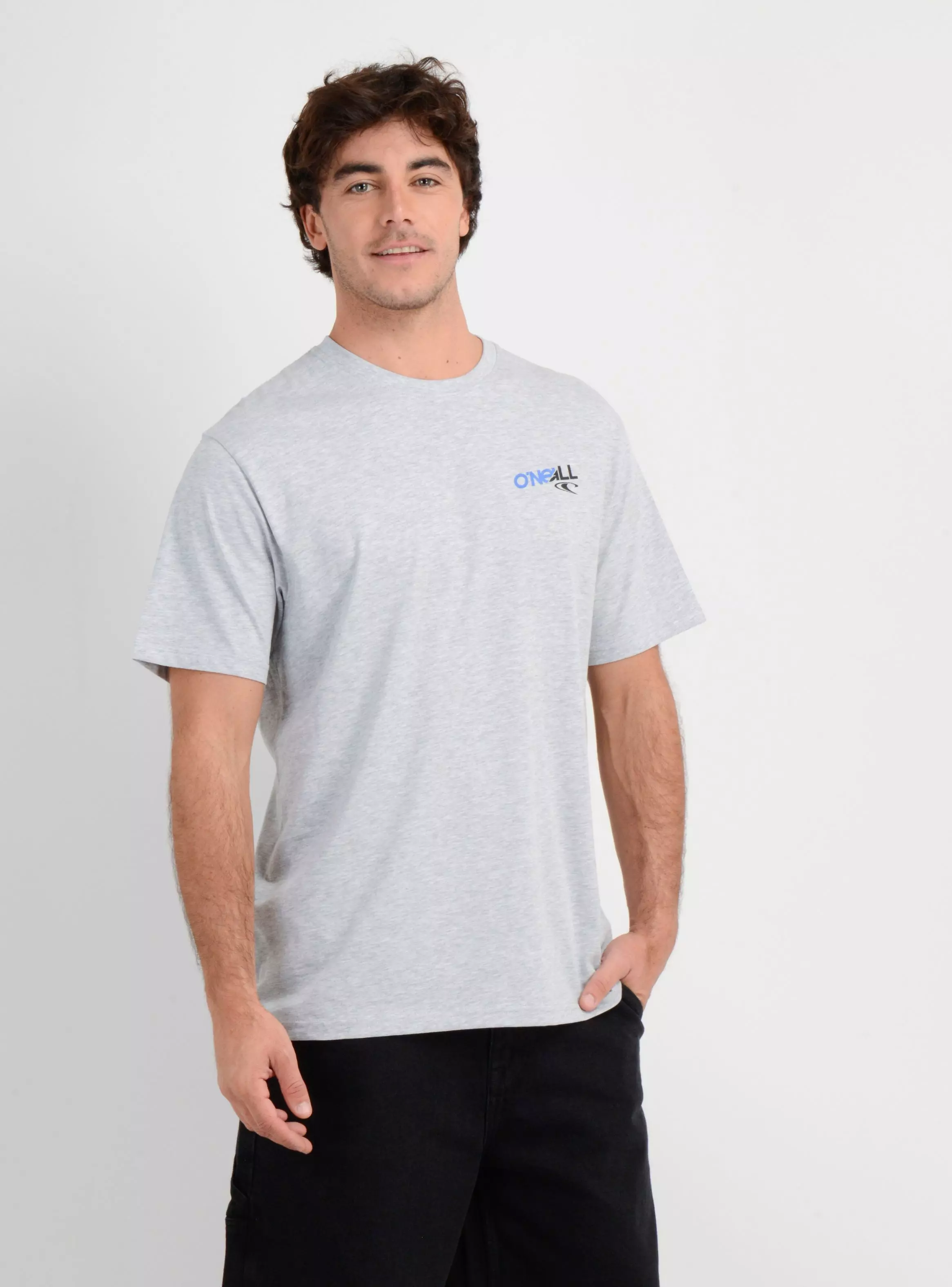 POLERA MANGA CORTA ART 90'S GRIS-3