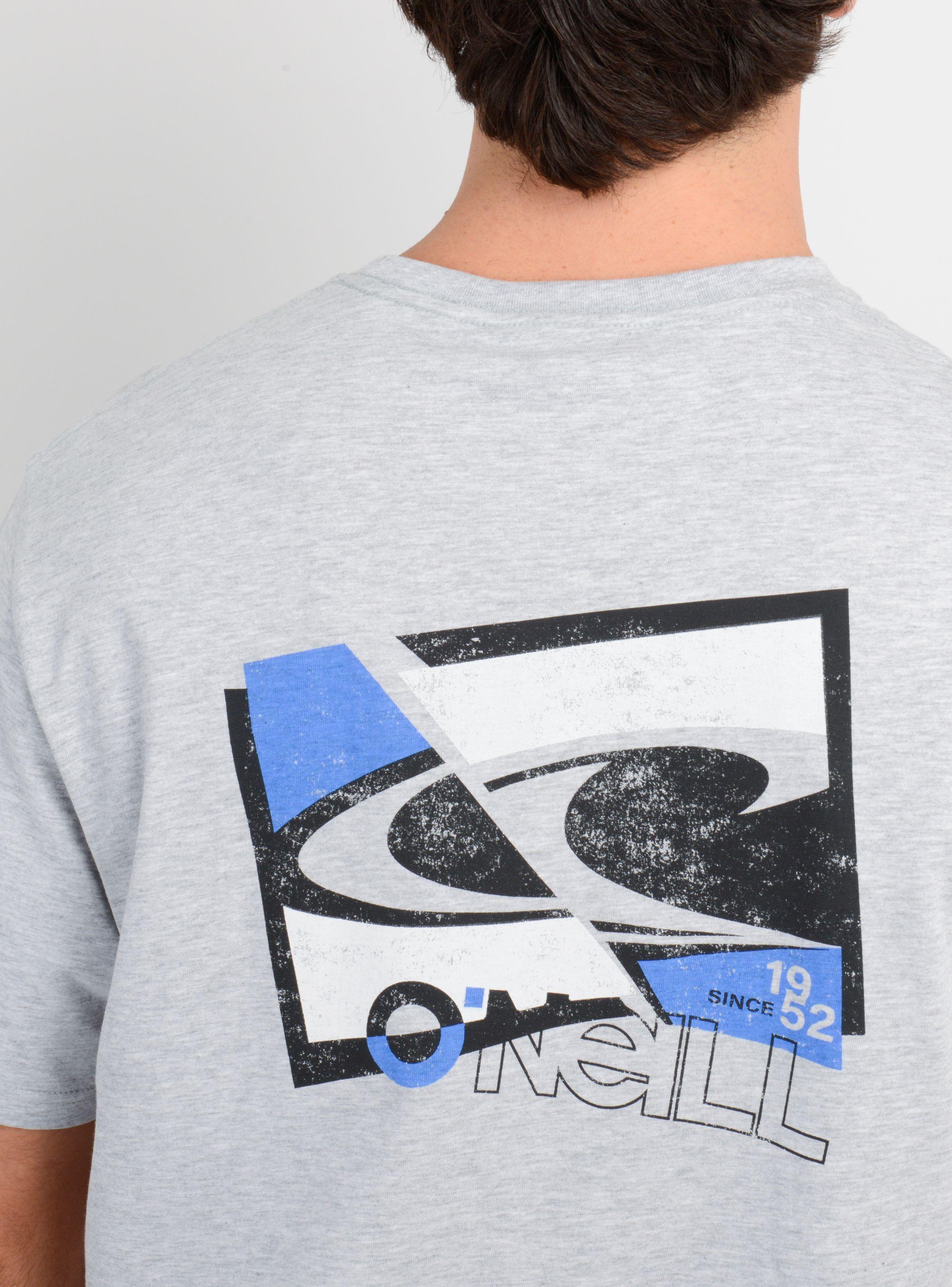 POLERA MANGA CORTA ART 90'S GRIS-5