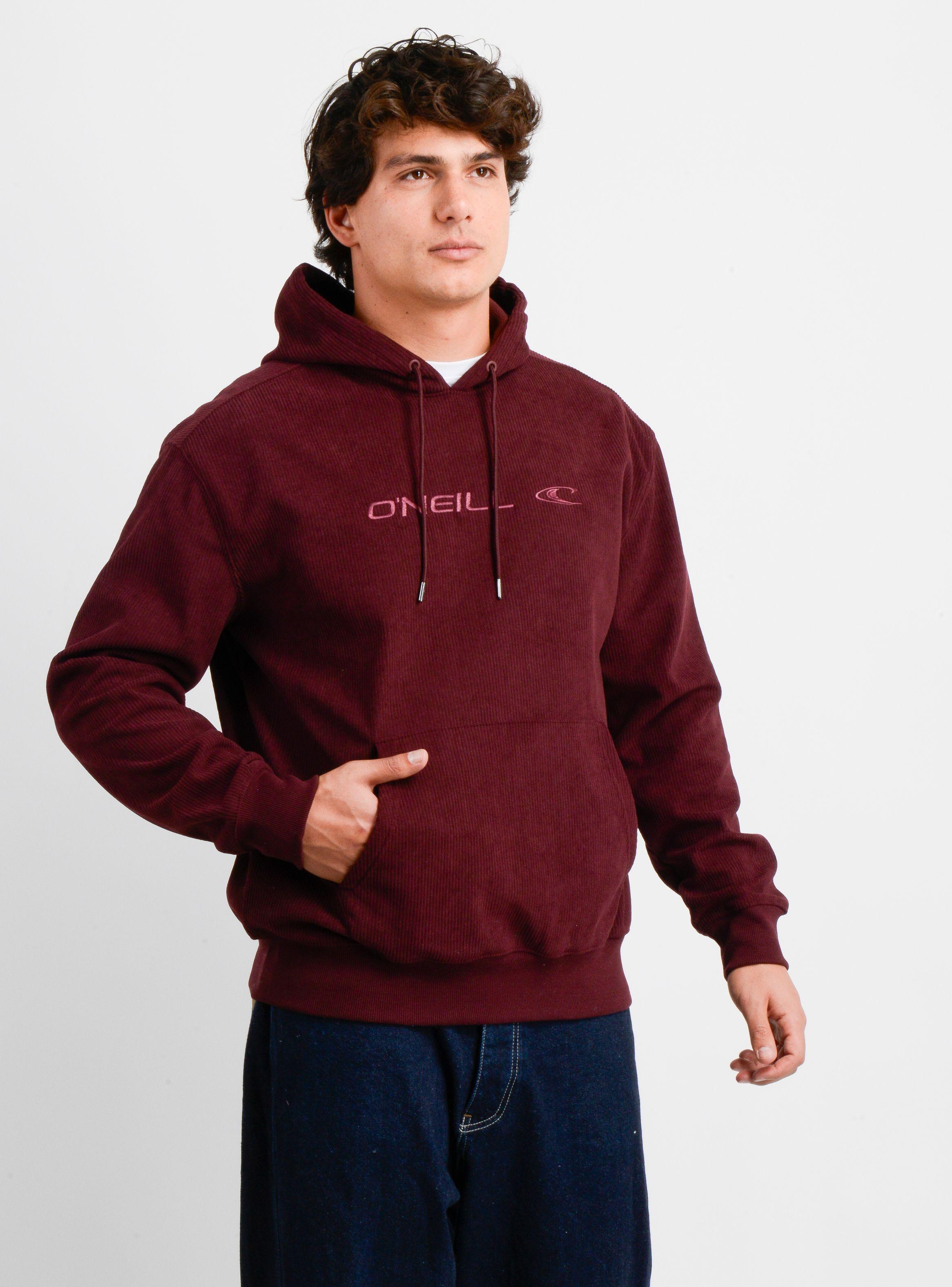 POLERON POLAR HOODIE BANNER ROJO OSCURO-3
