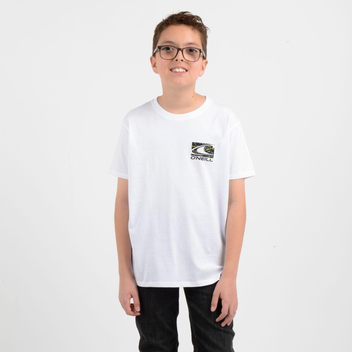 POLERA MANGA CORTA LITTLE WAVE  BLANCO-0