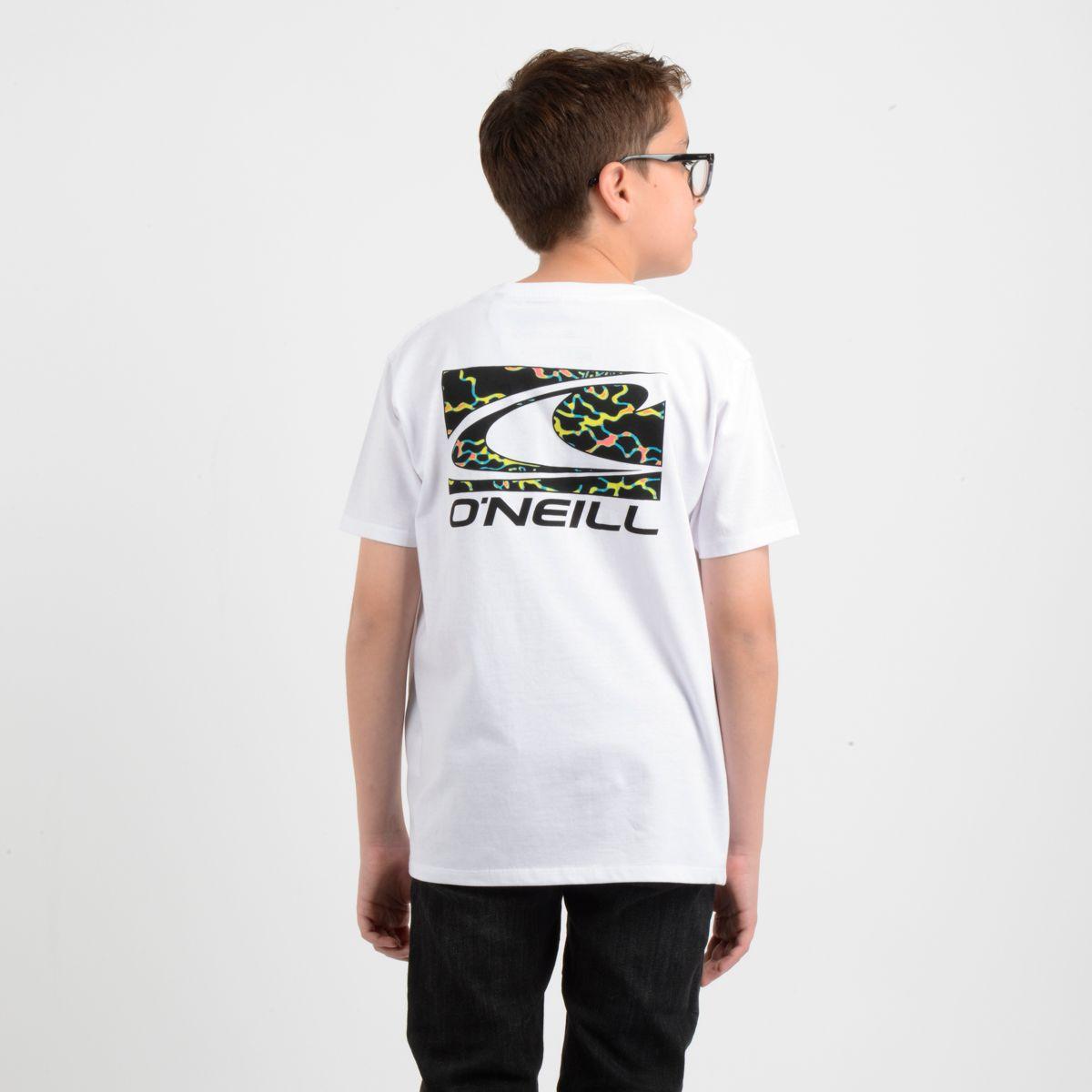 POLERA MANGA CORTA LITTLE WAVE  BLANCO-3