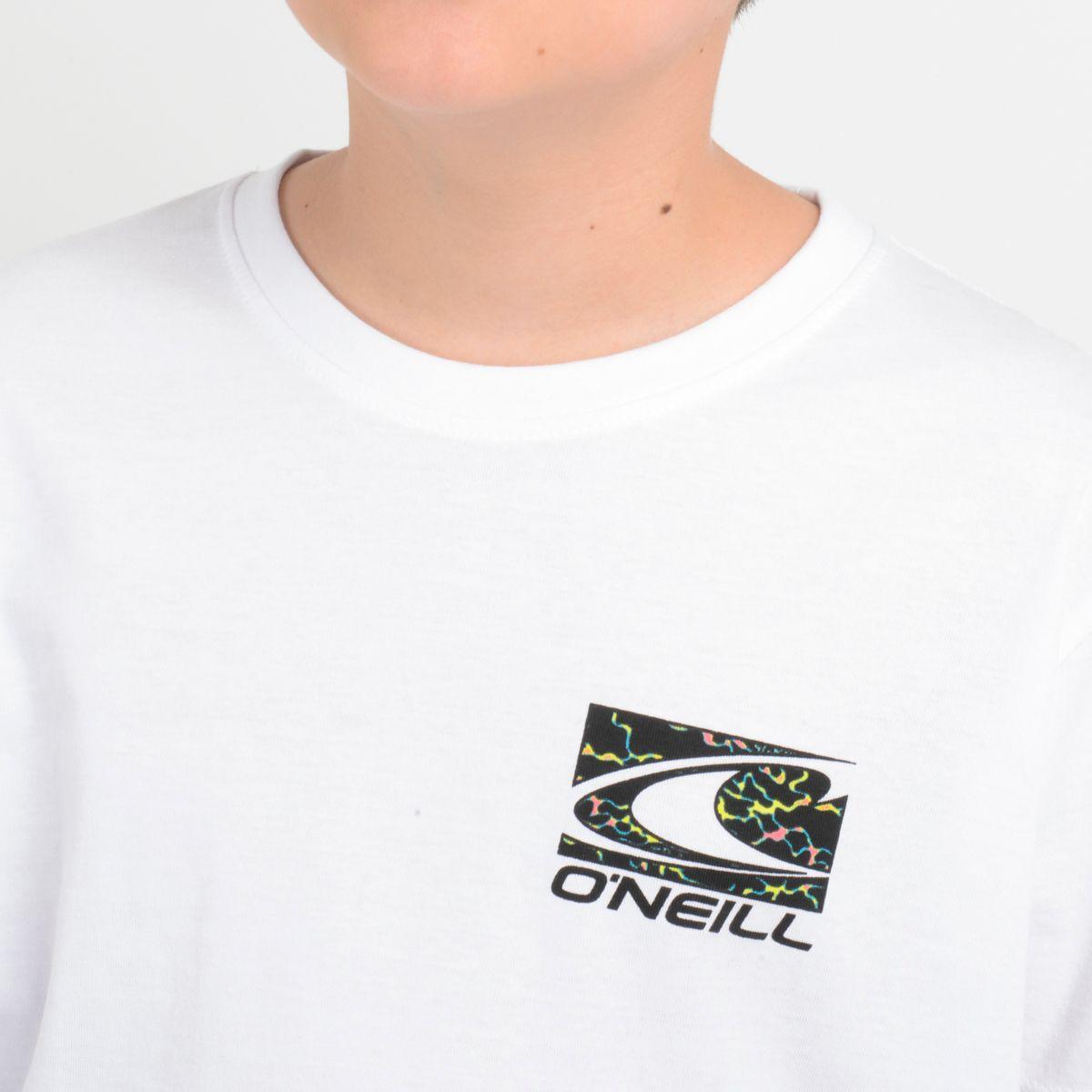 POLERA MANGA CORTA LITTLE WAVE  BLANCO-4