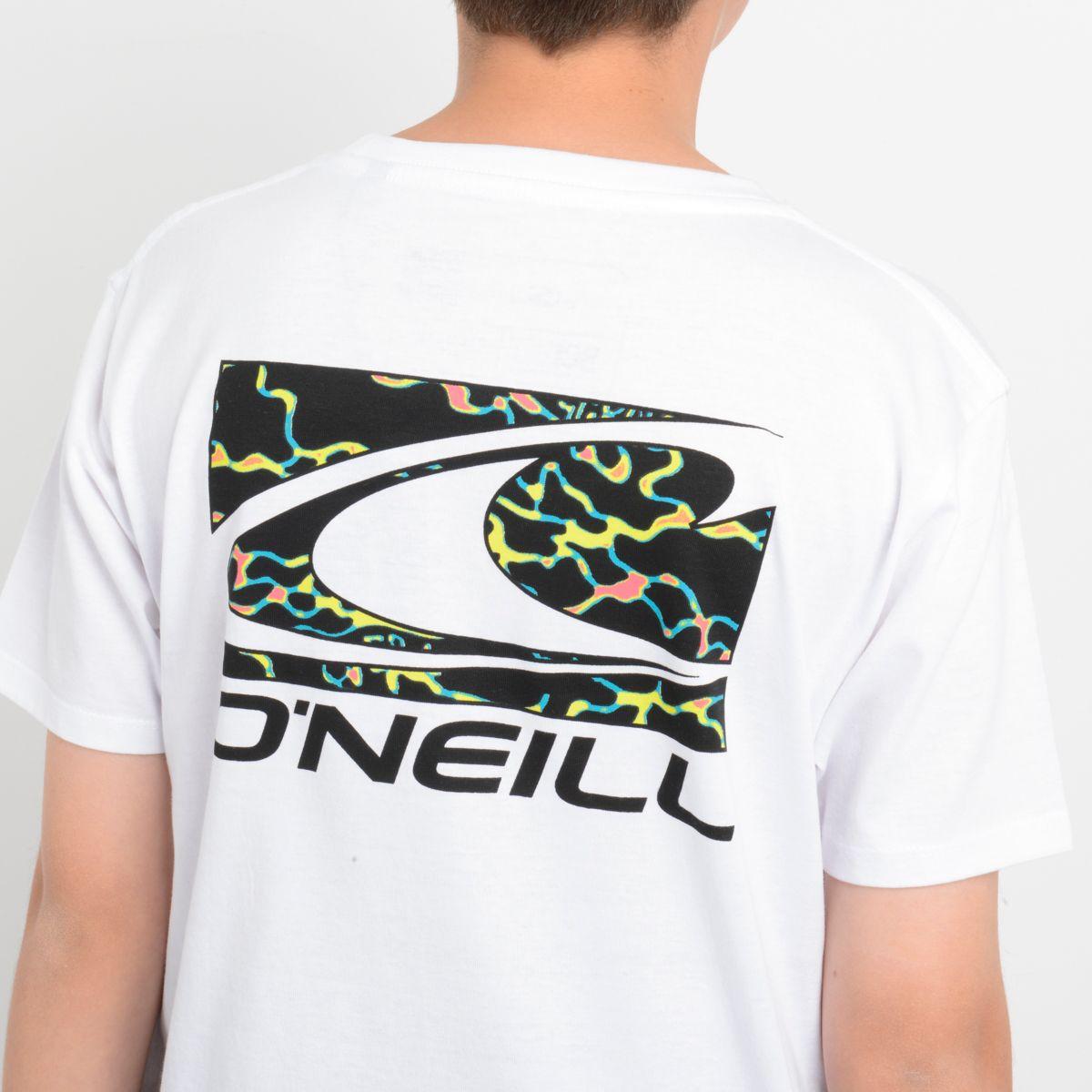 POLERA MANGA CORTA LITTLE WAVE  BLANCO-5