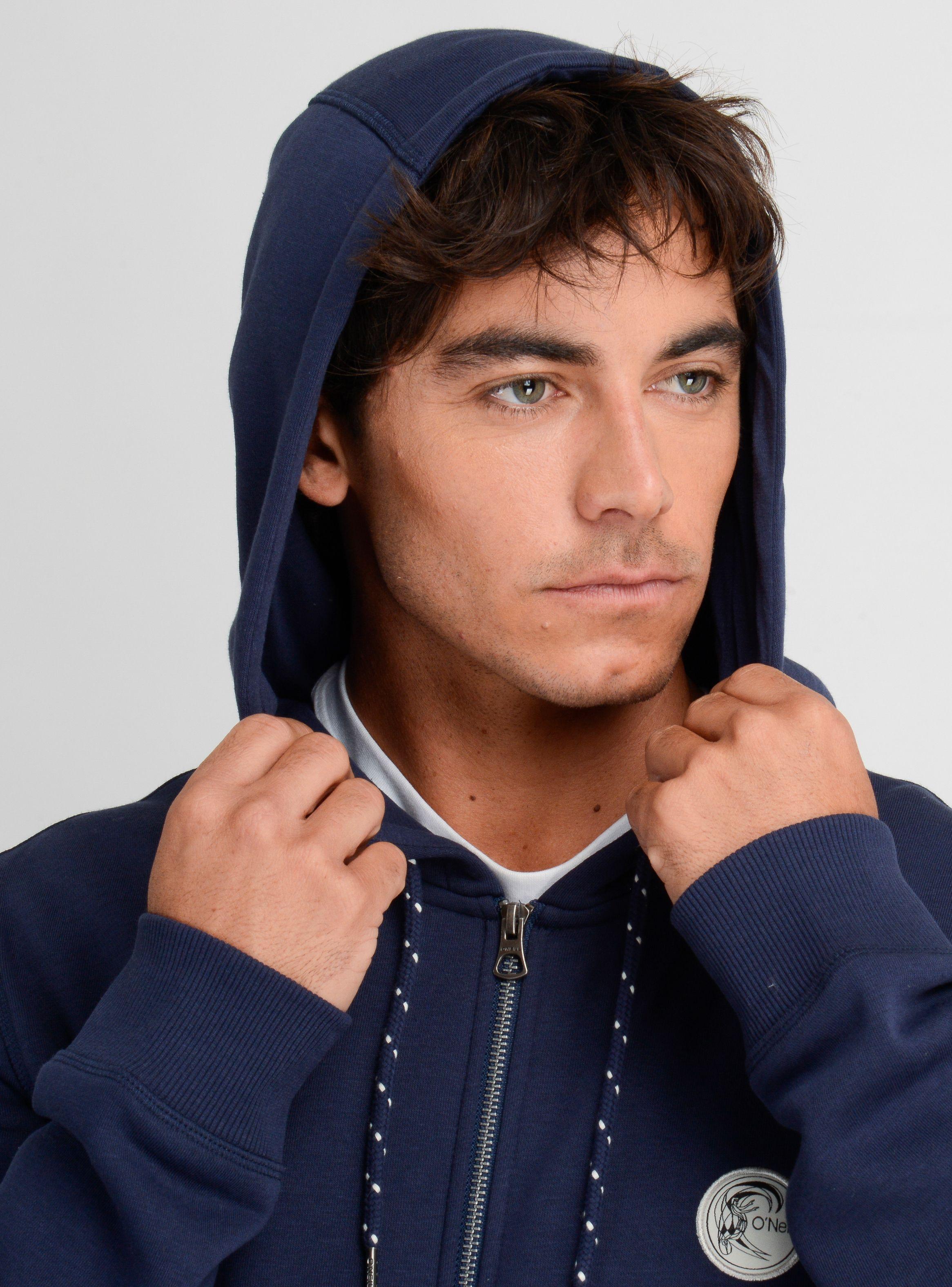 POLERON OG BADGE HOODIE  AZUL OSCURO-4