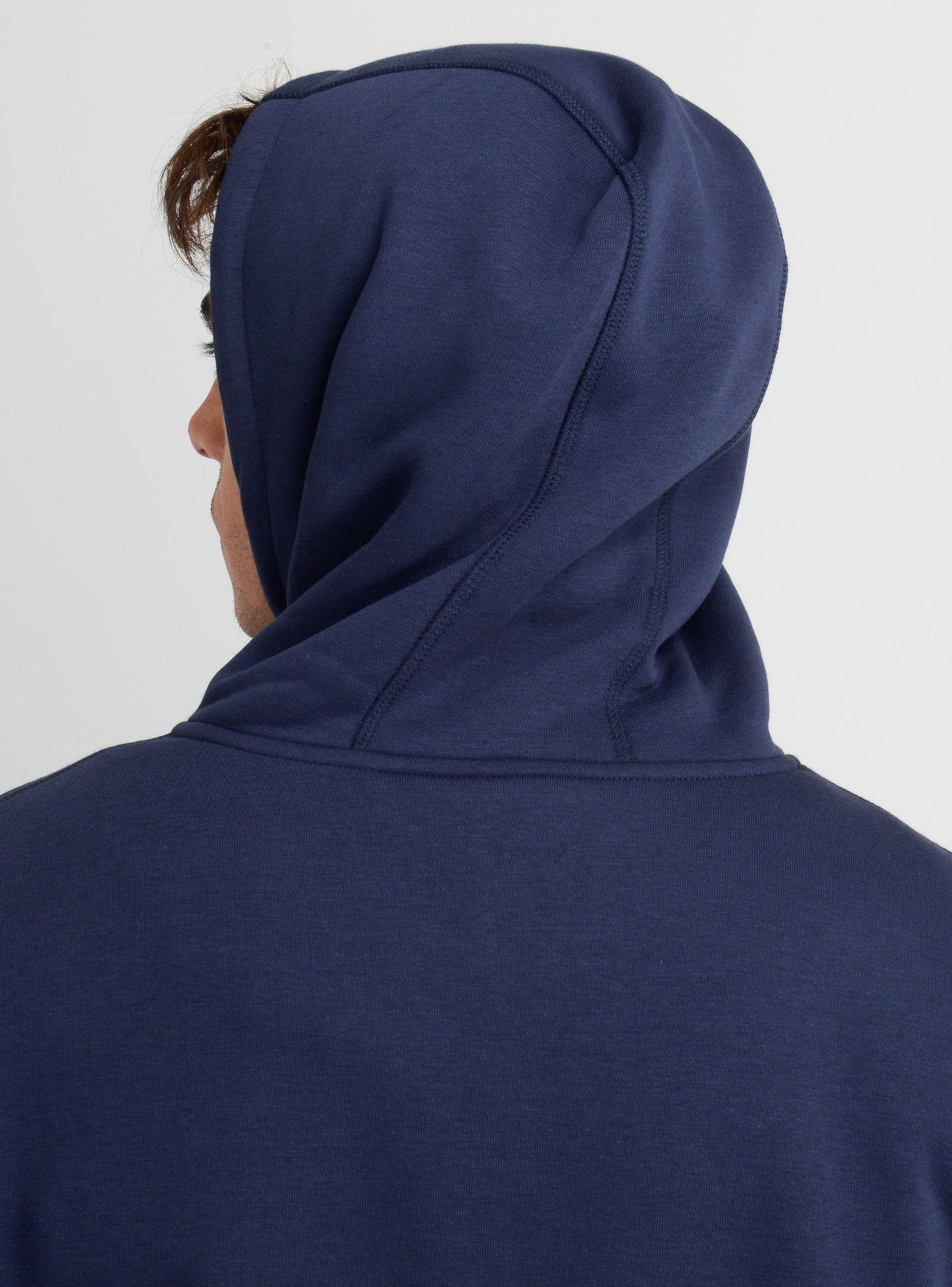 POLERON OG BADGE HOODIE  AZUL OSCURO-5