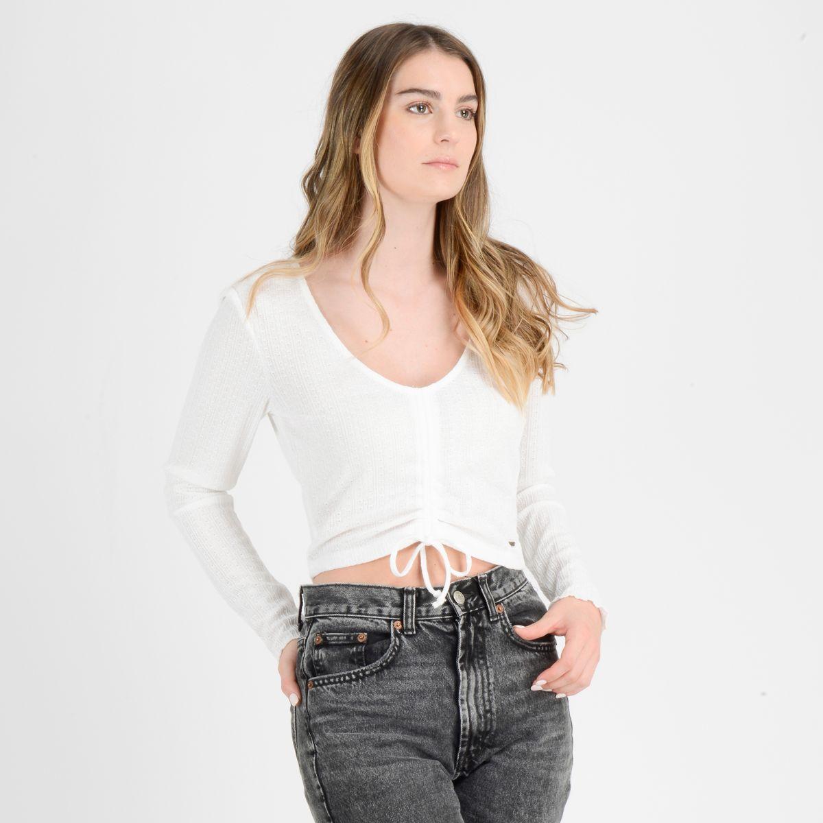 POLERA MANGA LARGA MARLENE BEIGE CLARO-3
