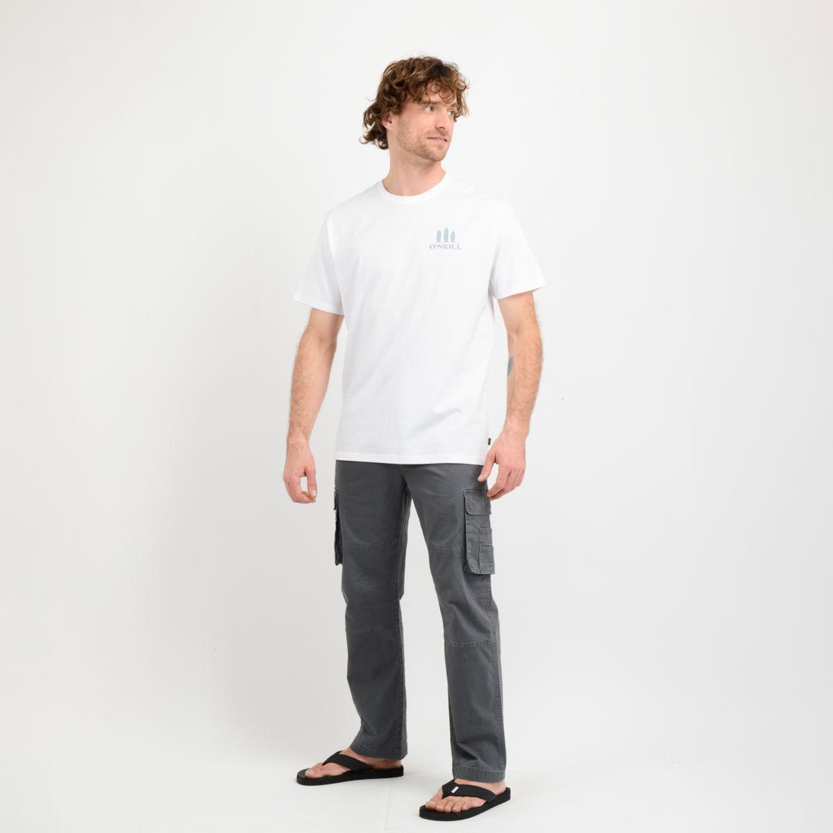 POLERA MANGA CORTA LAMDA  BLANCO-1