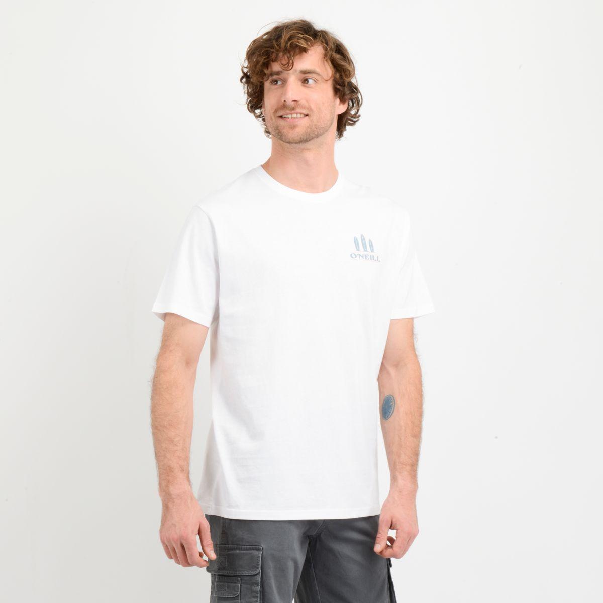 POLERA MANGA CORTA LAMDA  BLANCO-3