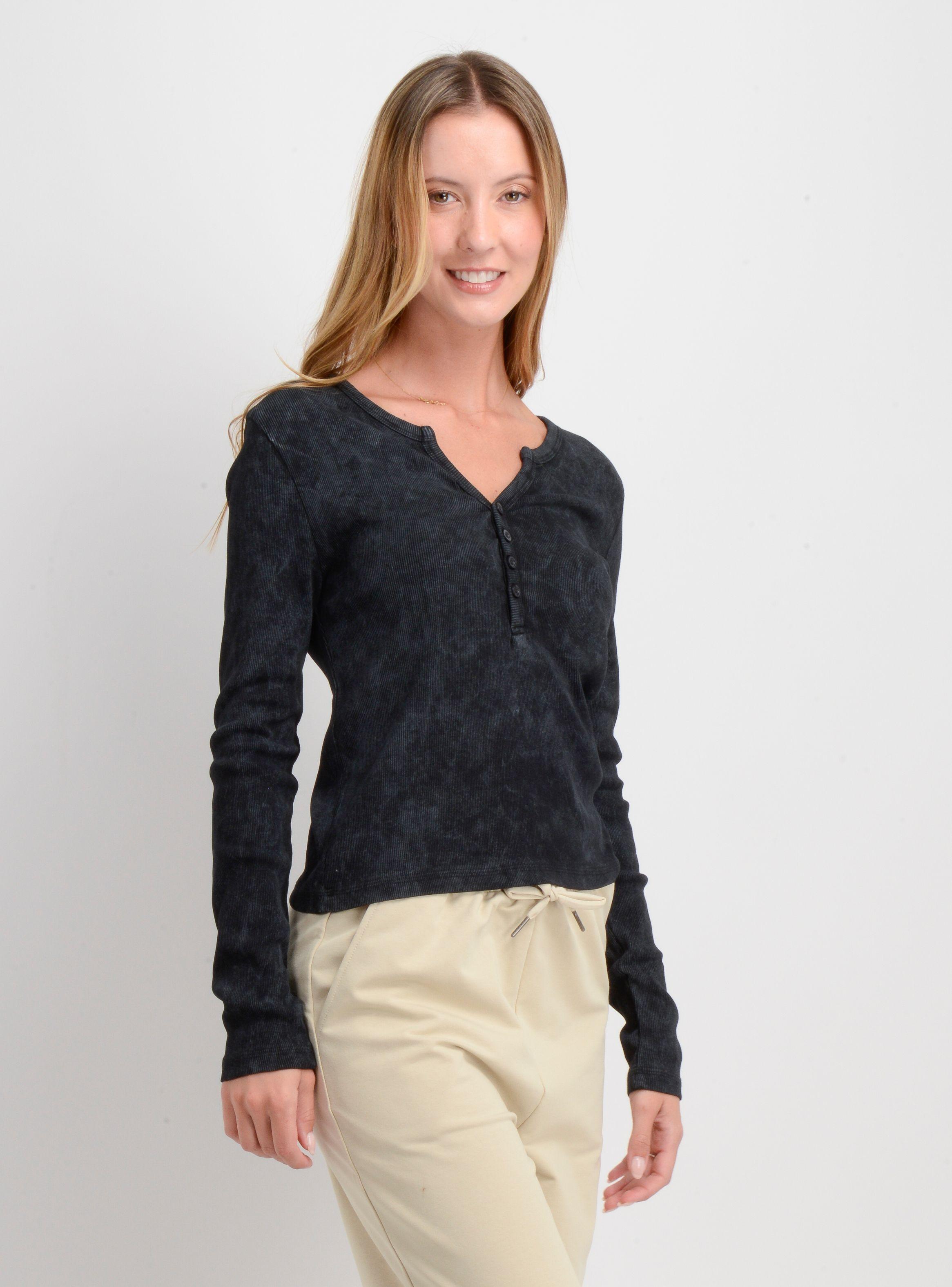 POLERA MANGA LARGA KEELY NEGRO-3