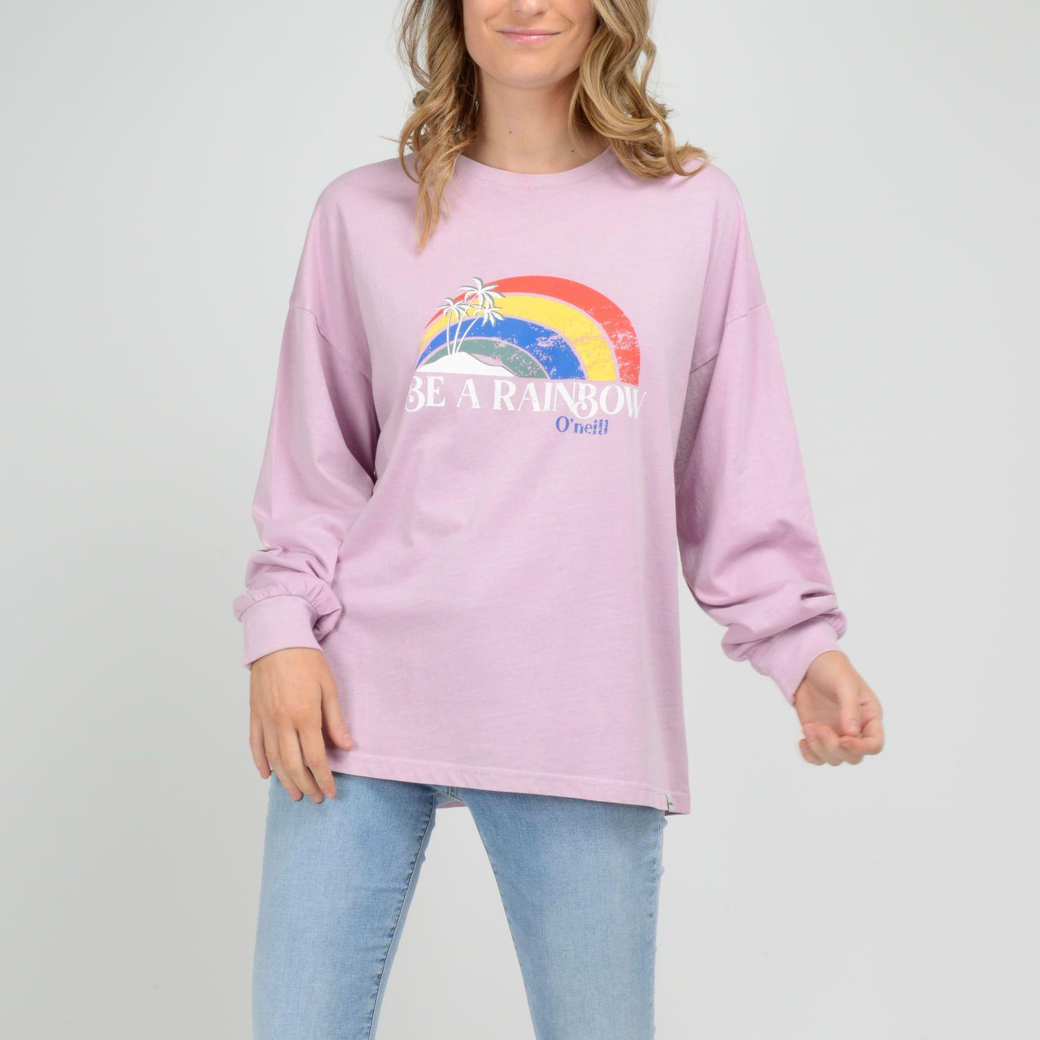 POLERA MANGA LARGA SPOT MORADO CLARO-1