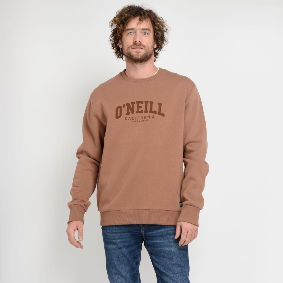 POLERON CUELLO REDONDO - I23HO074001 CAFÉ-0