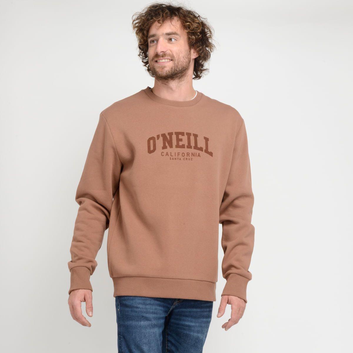 POLERON CUELLO REDONDO - I23HO074001 CAFÉ-1