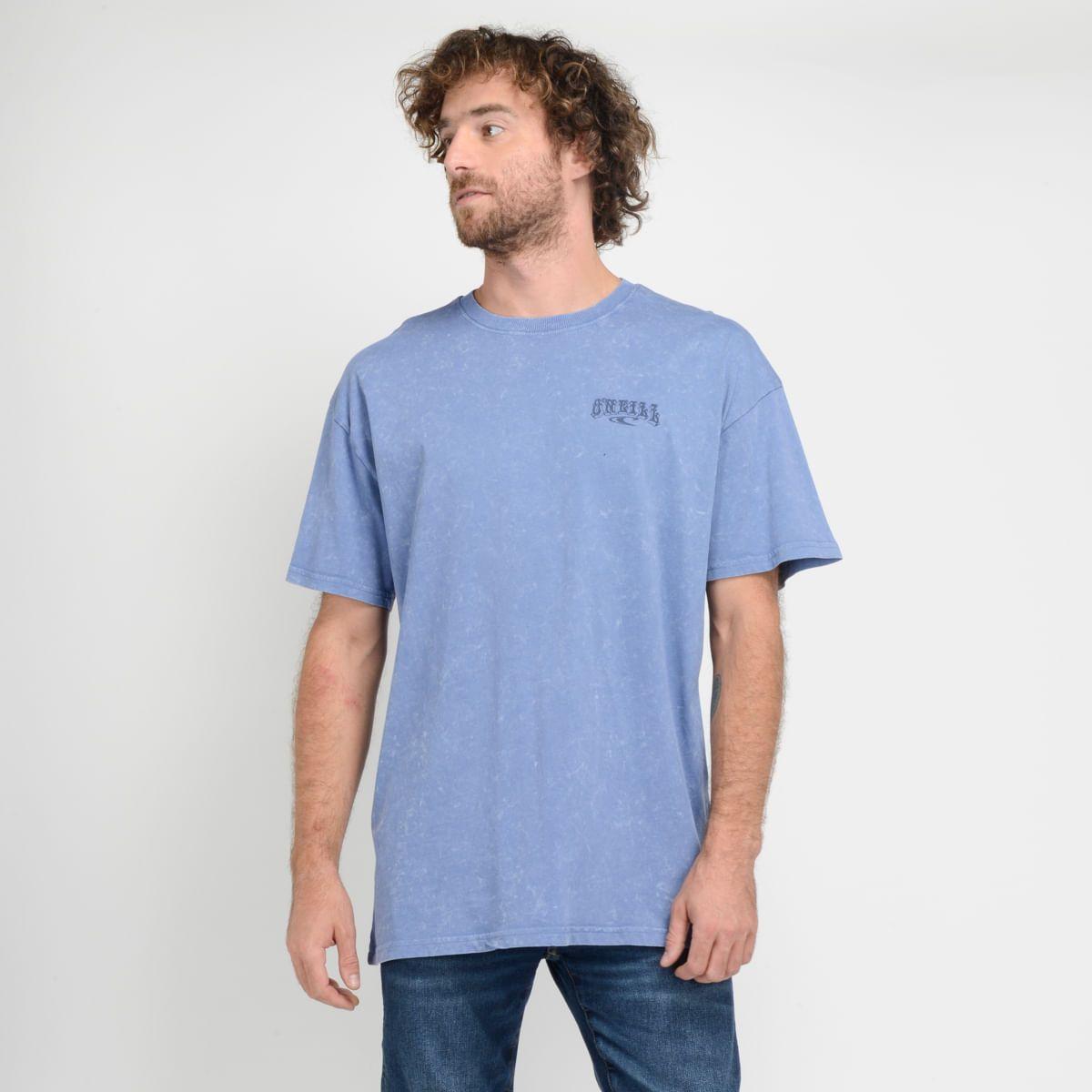 POLERA MANGA CORTA - I23HO065009 AZUL-0