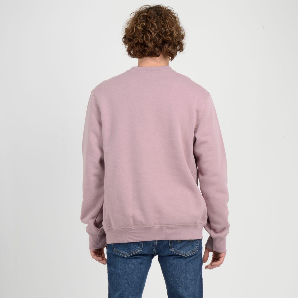 POLERON CUELLO REDONDO CREW  ROSADO OSCURO-2