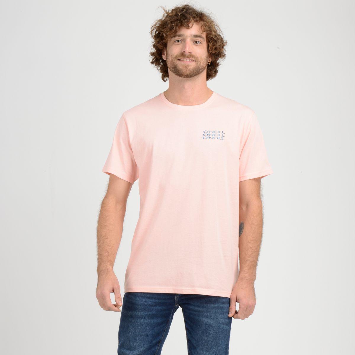 POLERA MANGA CORTA ISLAND  ROSADO-1