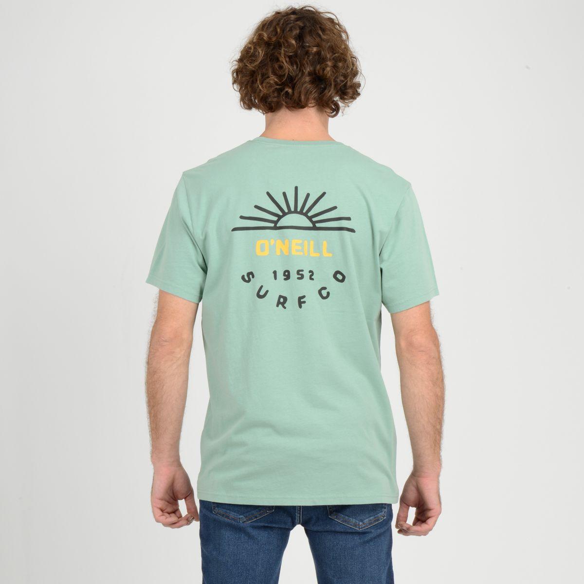 POLERA MANGA CORTA BLOCK  VERDE CLARO-2