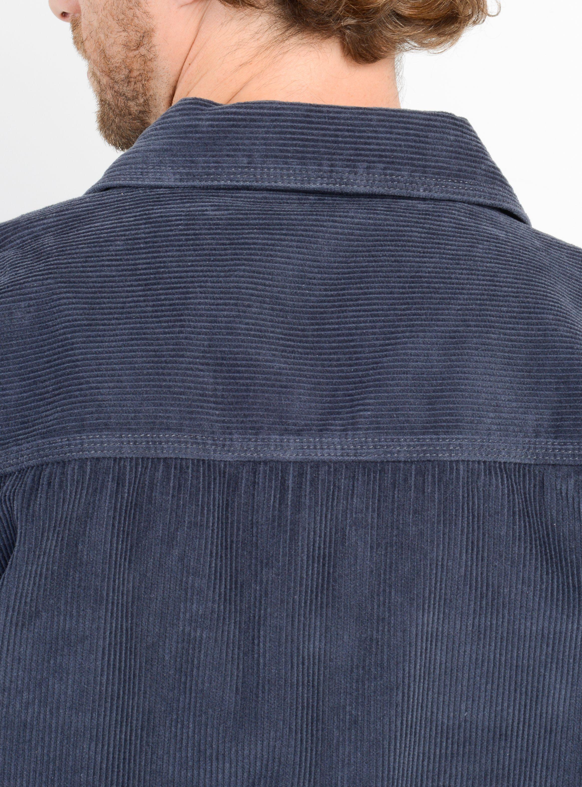CAMISA COTELE HERITAGE GRIS OSCURO-5
