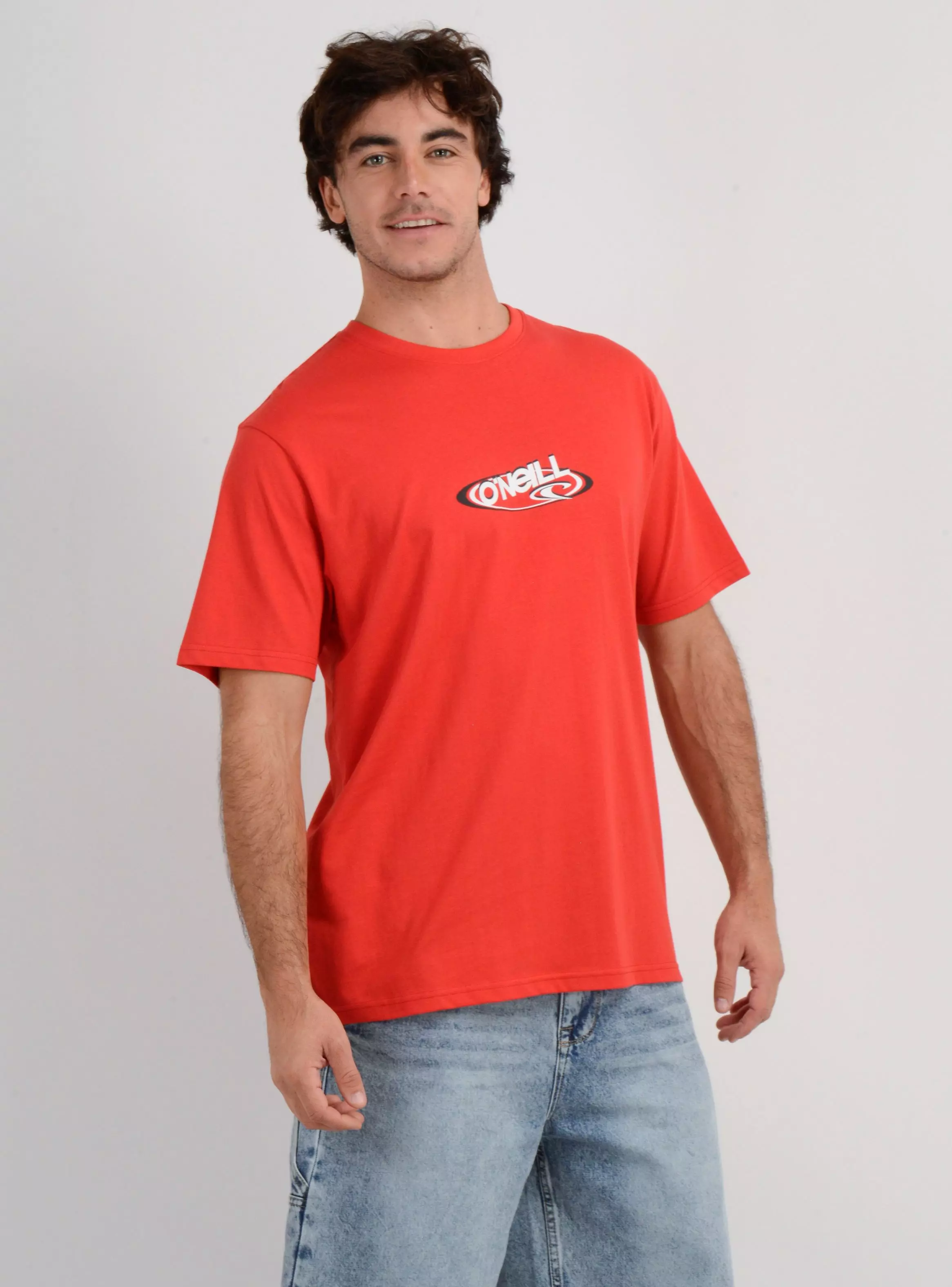 POLERA MANGA CORTA BOARD 90'S ROJO-3