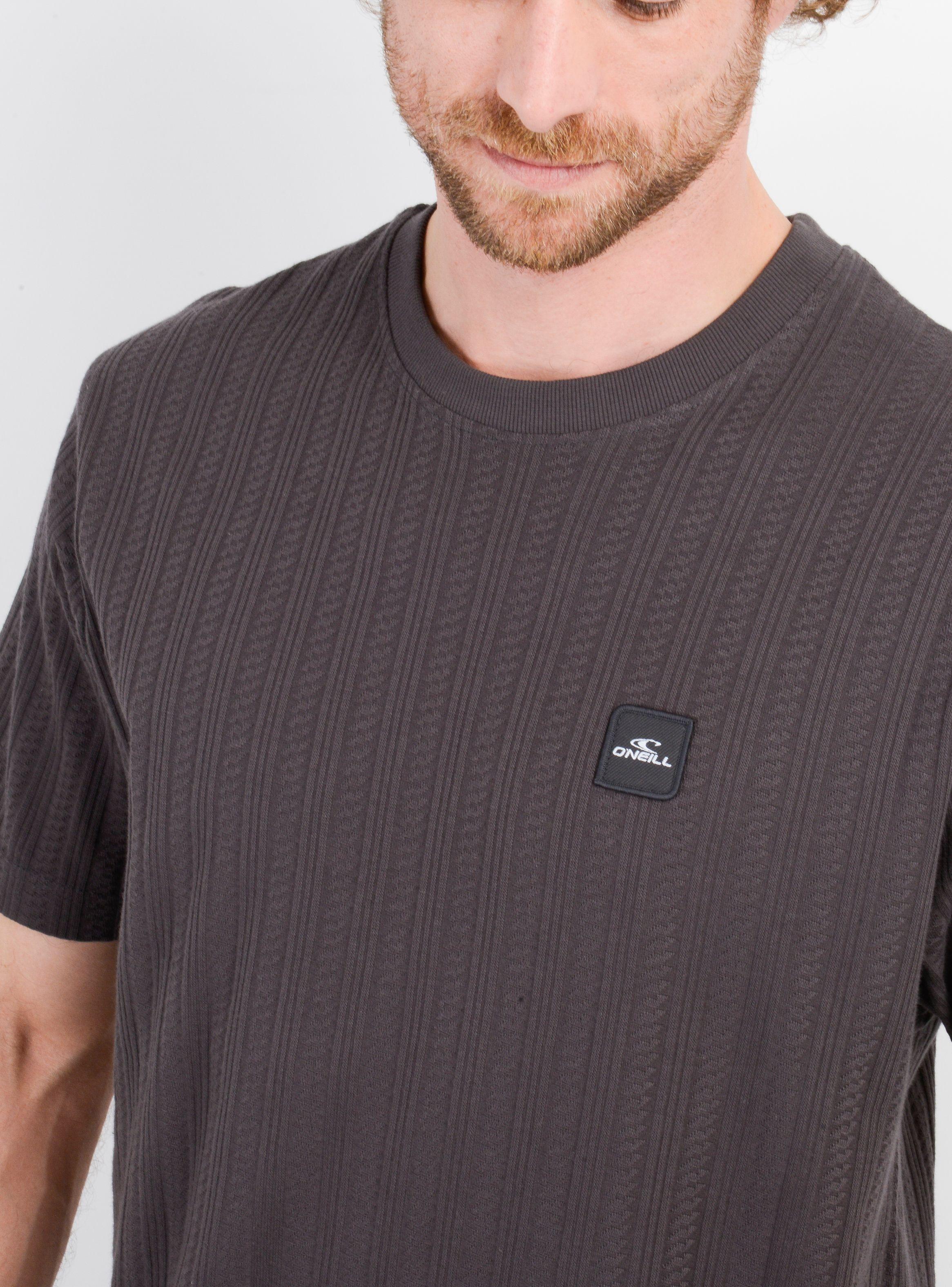 POLERA MANGA CORTA NEW LINE GRIS OSCURO-4