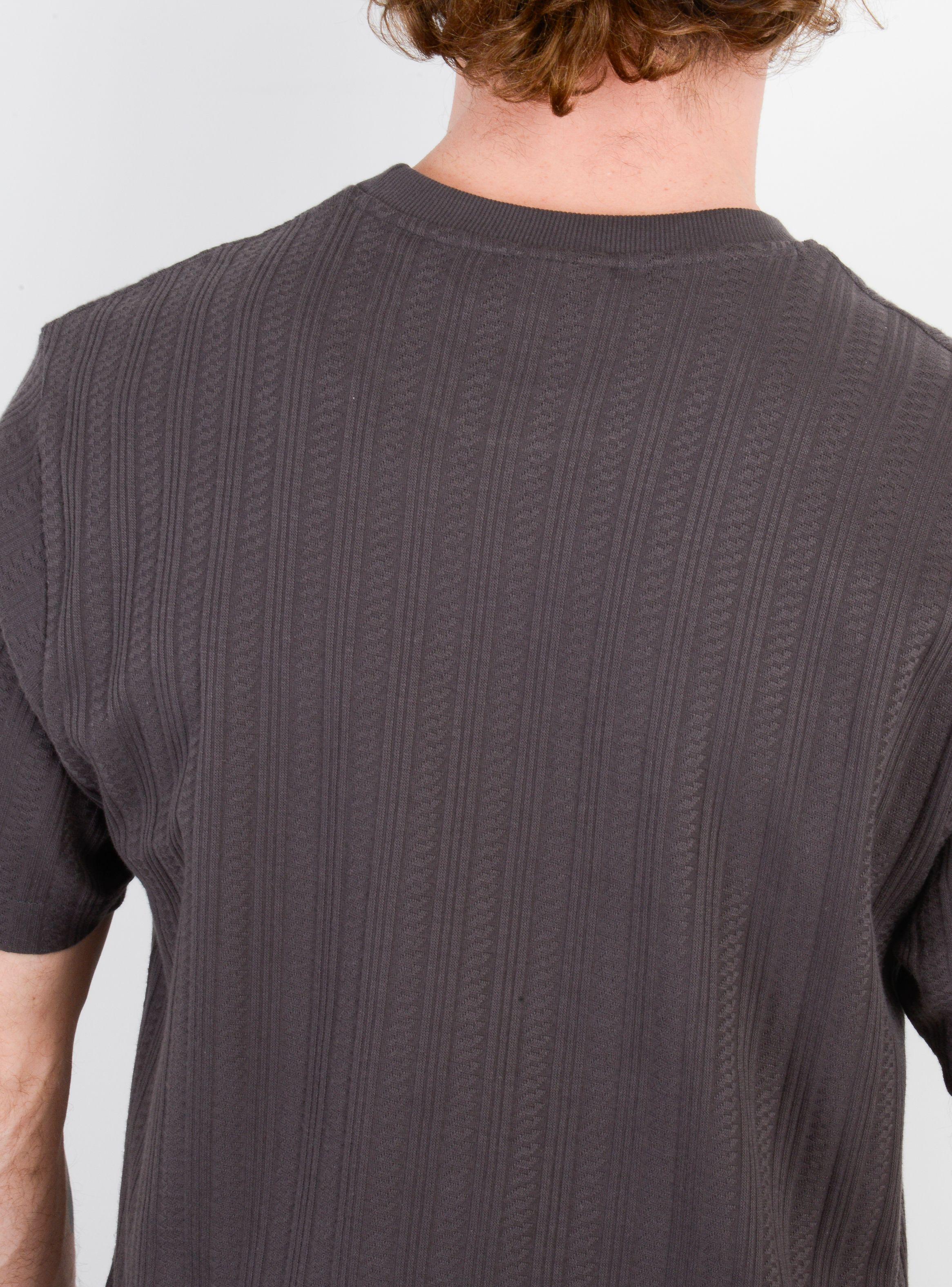 POLERA MANGA CORTA NEW LINE GRIS OSCURO-5