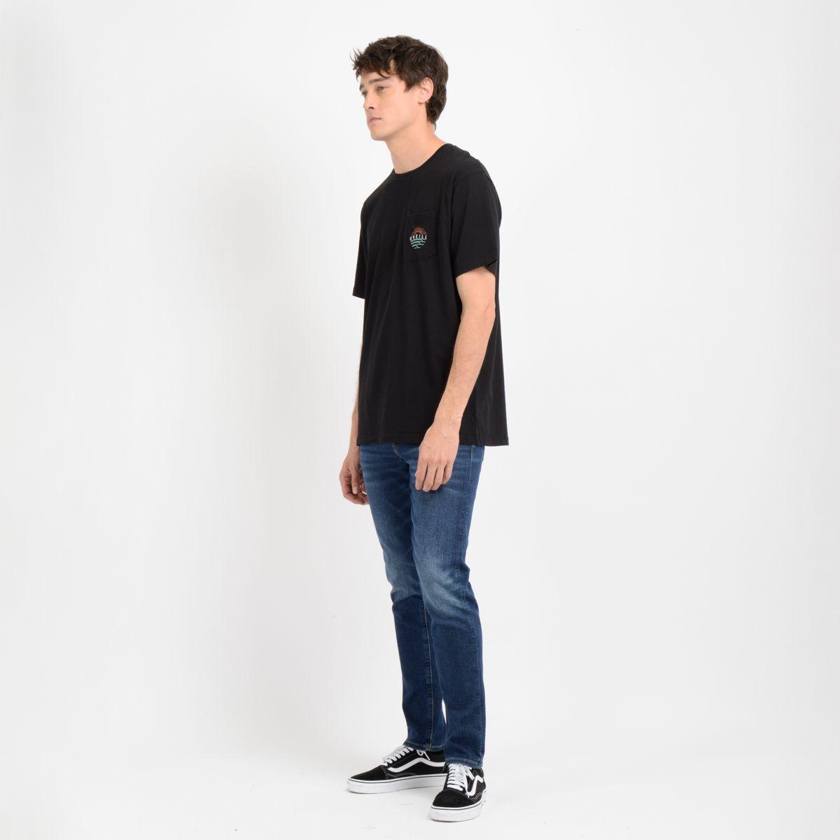 POLERA MANGA CORTA SOUND &FURY NEGRO-3