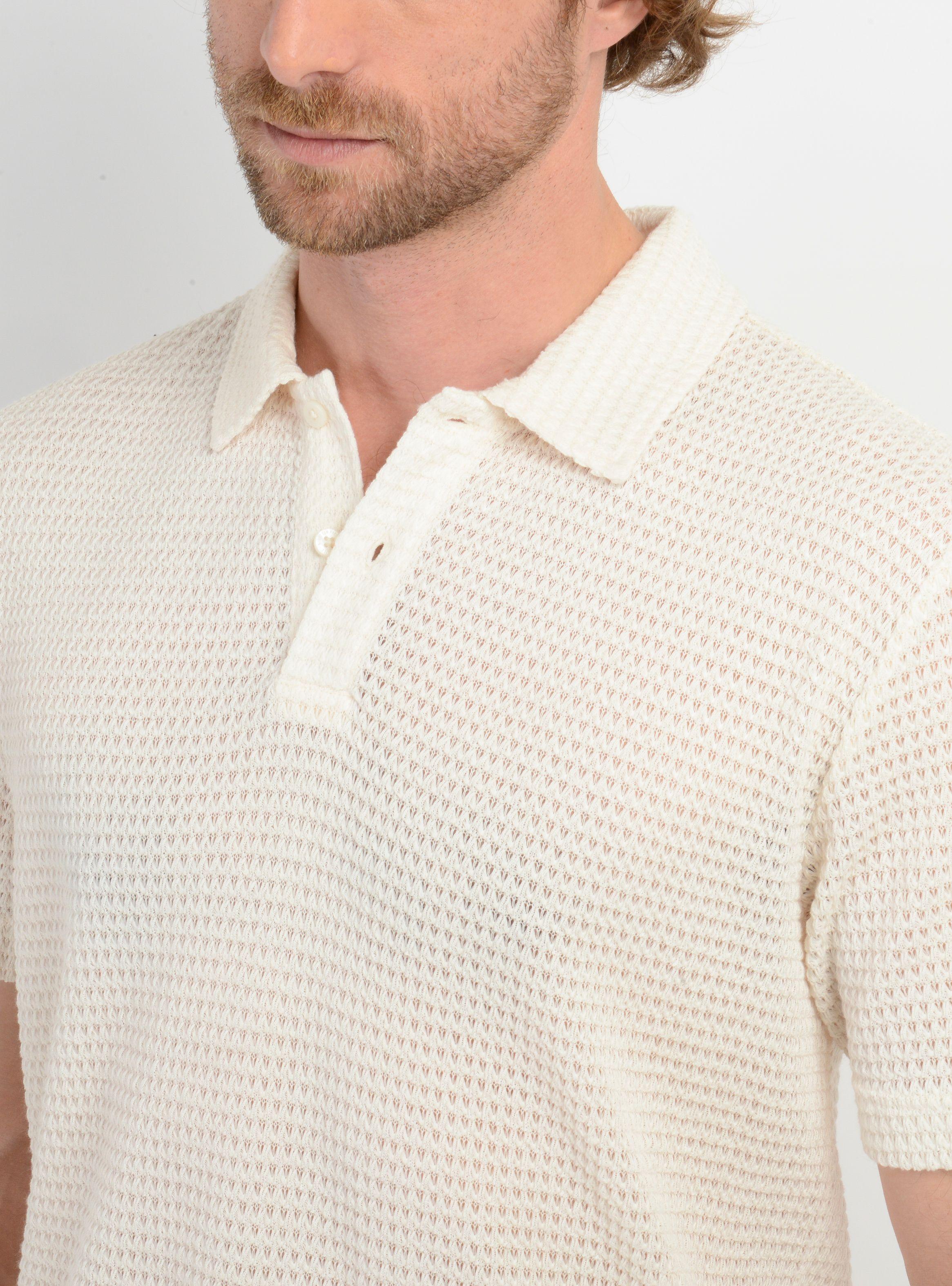 POLERA MANGA CORTA GRAVEY BEIGE CLARO-4