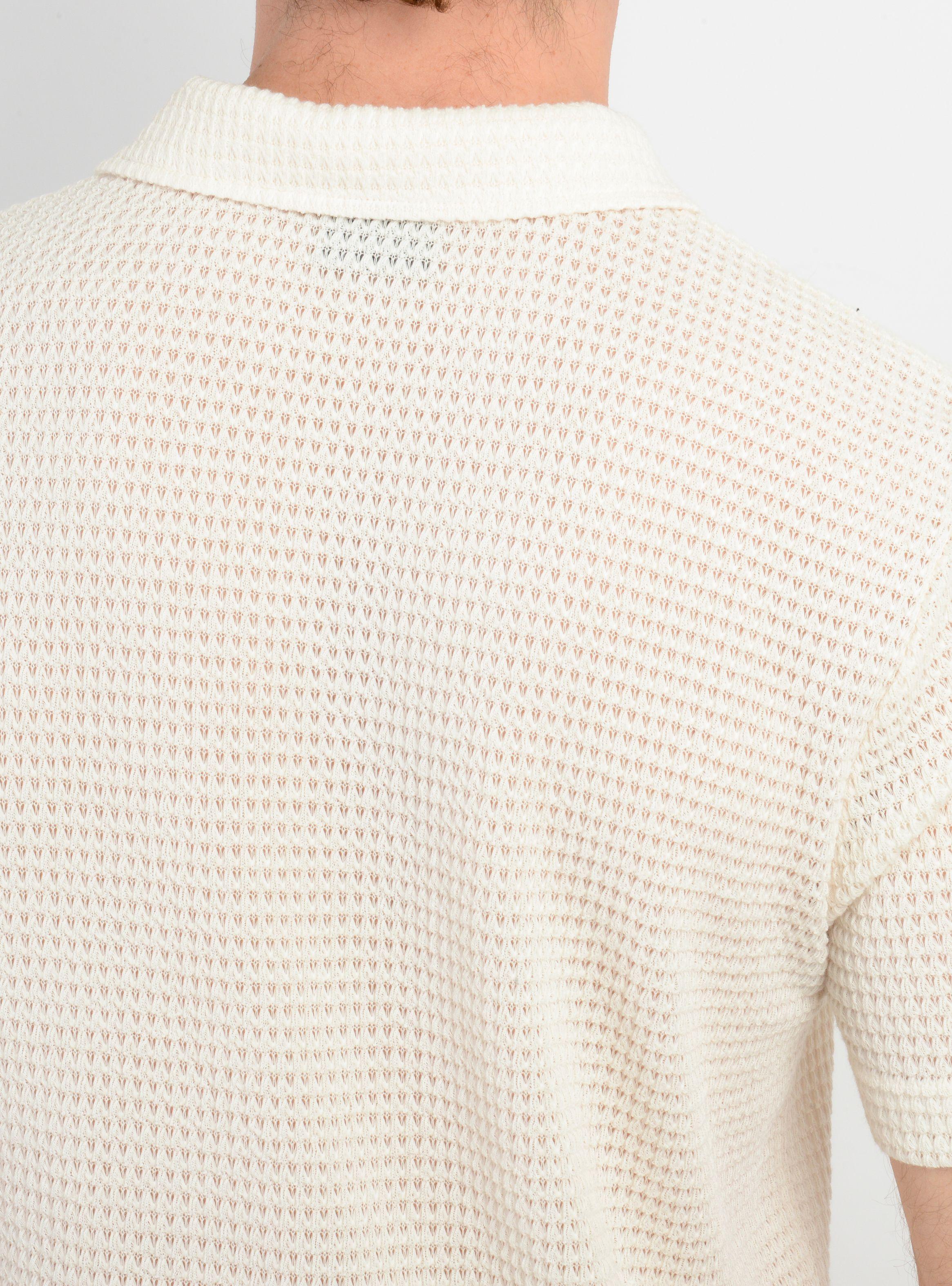 POLERA MANGA CORTA GRAVEY BEIGE CLARO-5