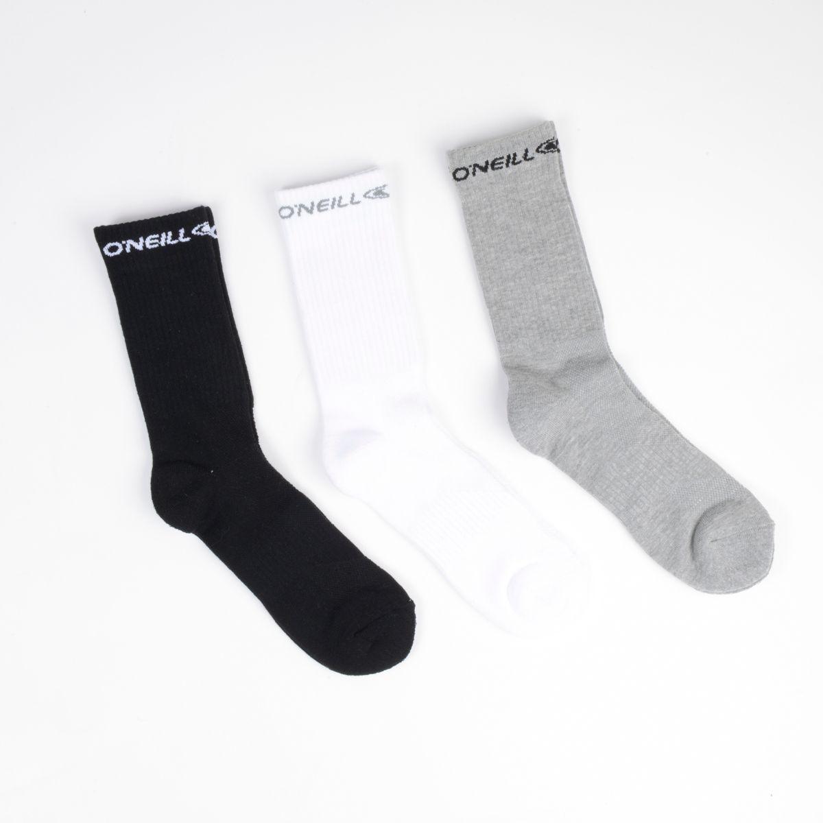 CALCETINES ESSENTIAL TRIPACK TRICOLOR-1
