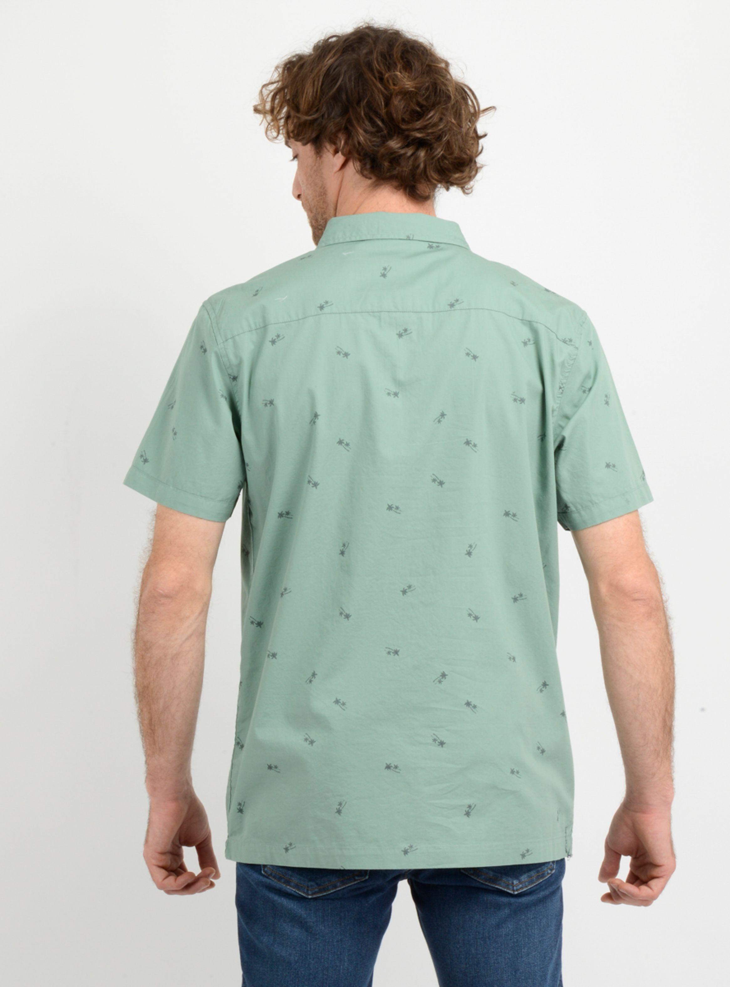 CAMISA MANGA CORTA BLUSTER  VERDE-2